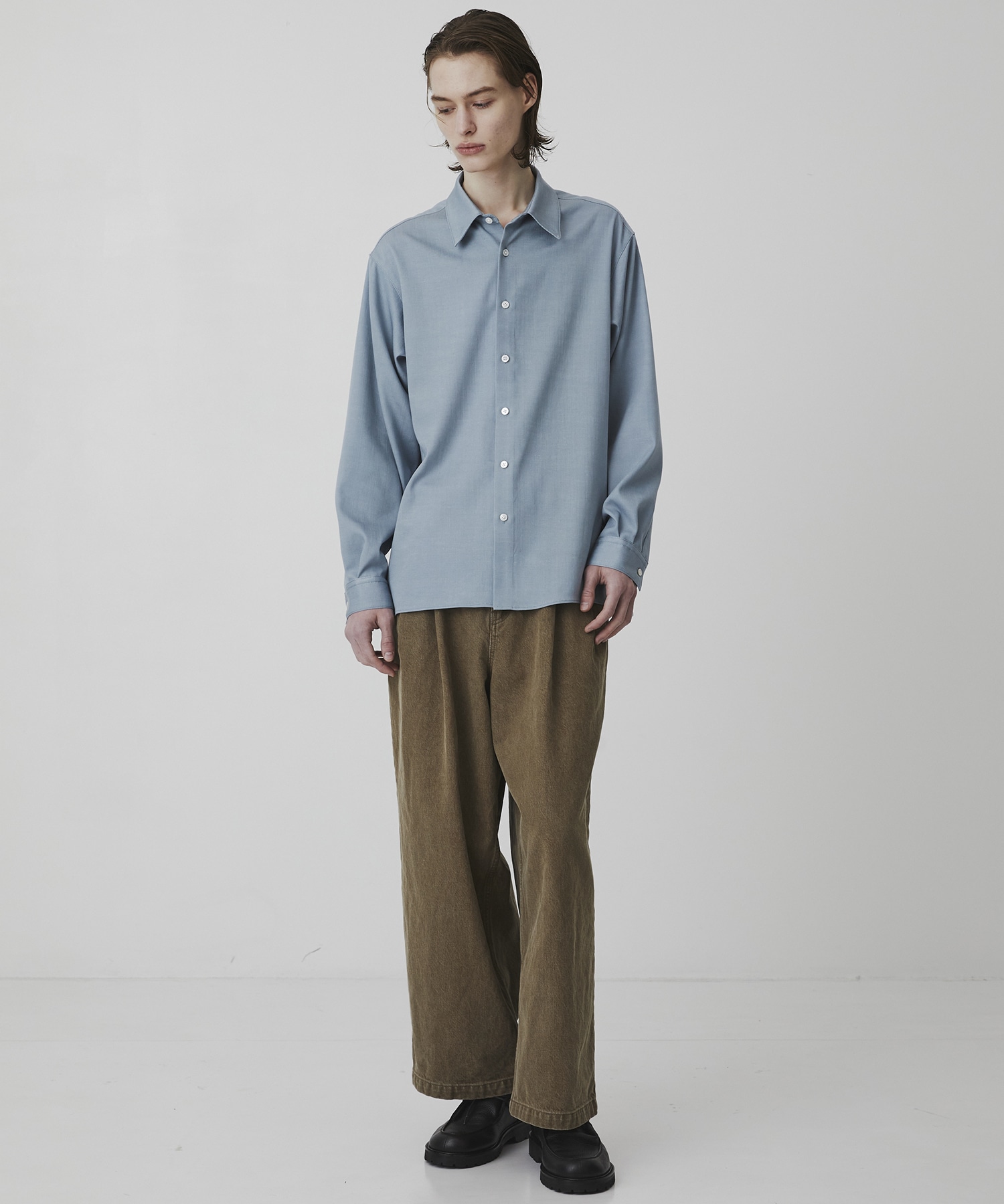 〈2026SS｜WEB先行販売〉オーバーダイデニム バギースラックス