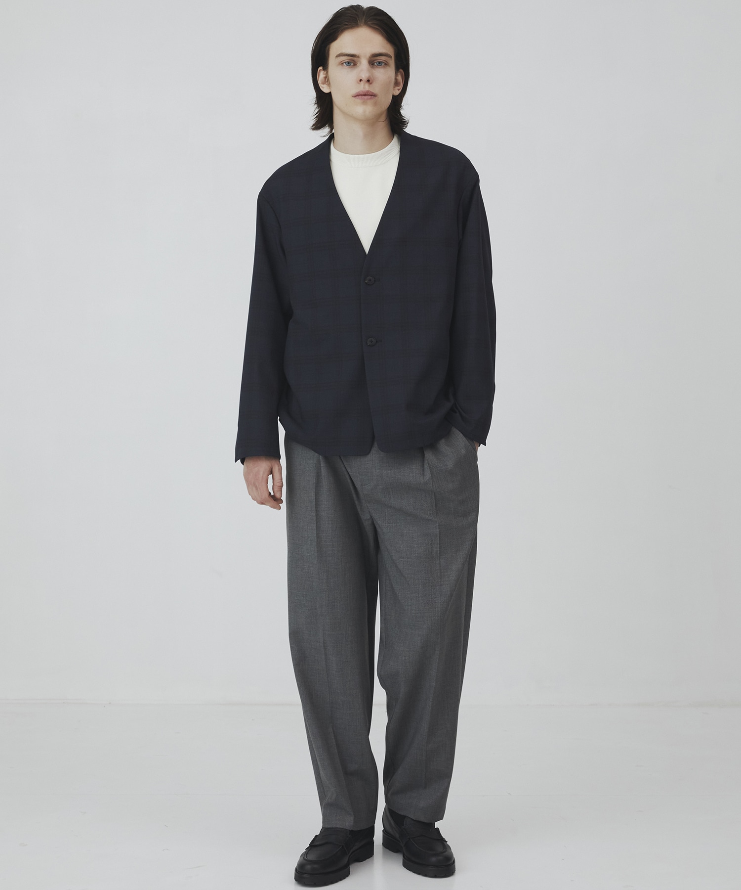 〈2026SS｜数量限定〉CARREMAN 1タックイージーパンツ