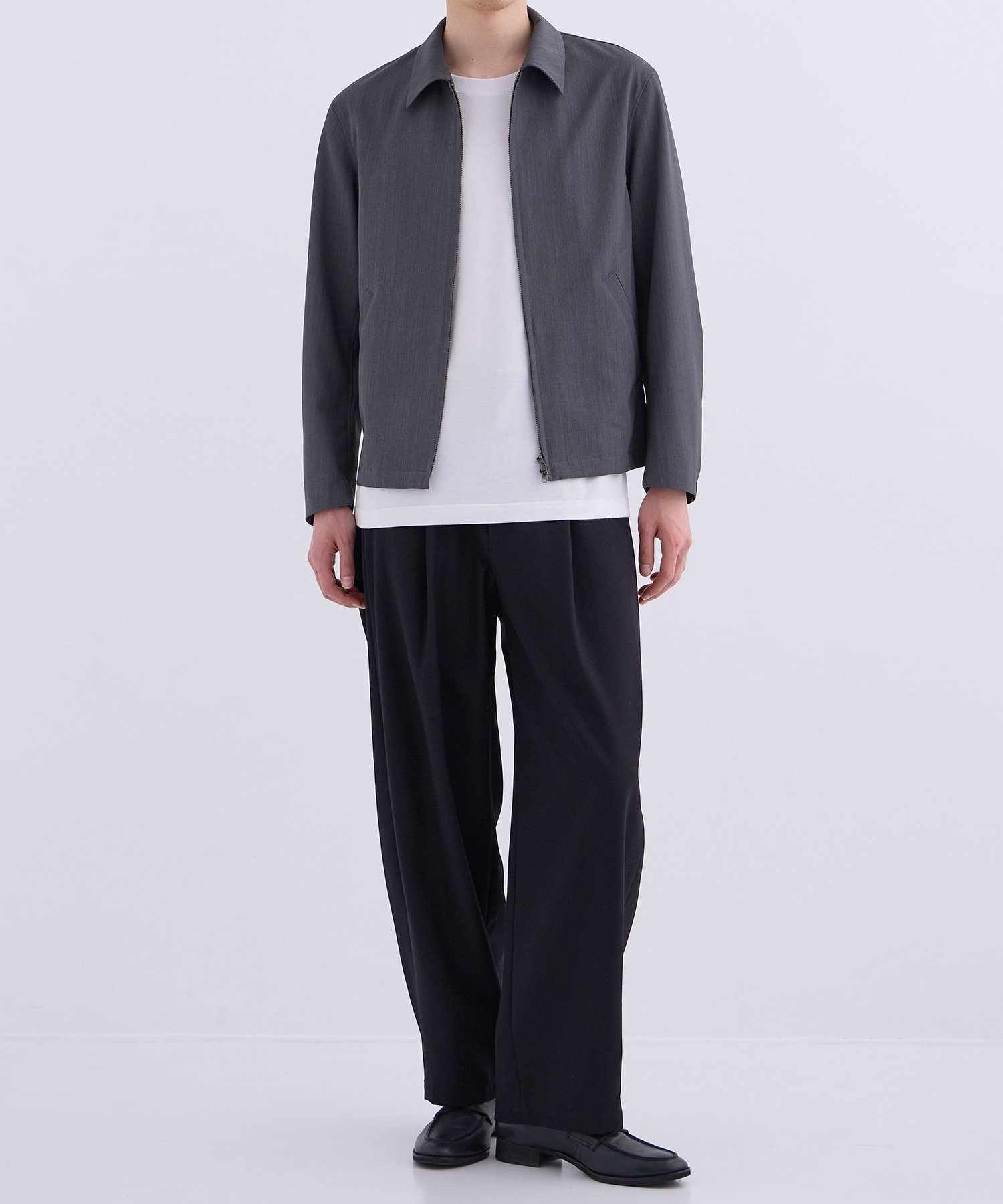 VISTO WOOL ジップブルゾン