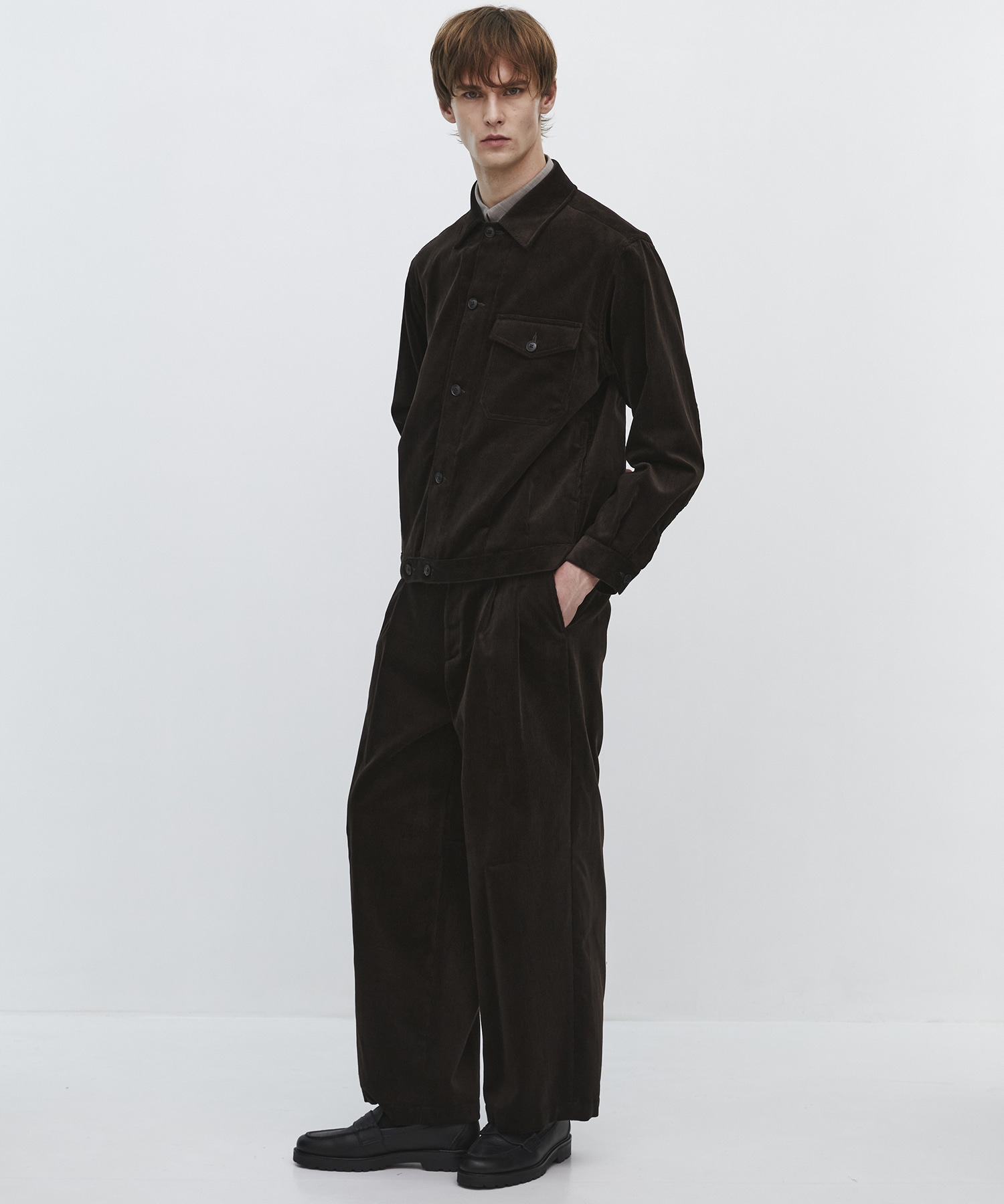 〈2026SS|残りわずか|再入荷なし〉BRISBANE MOSS コーデュロイ アイクジャケット