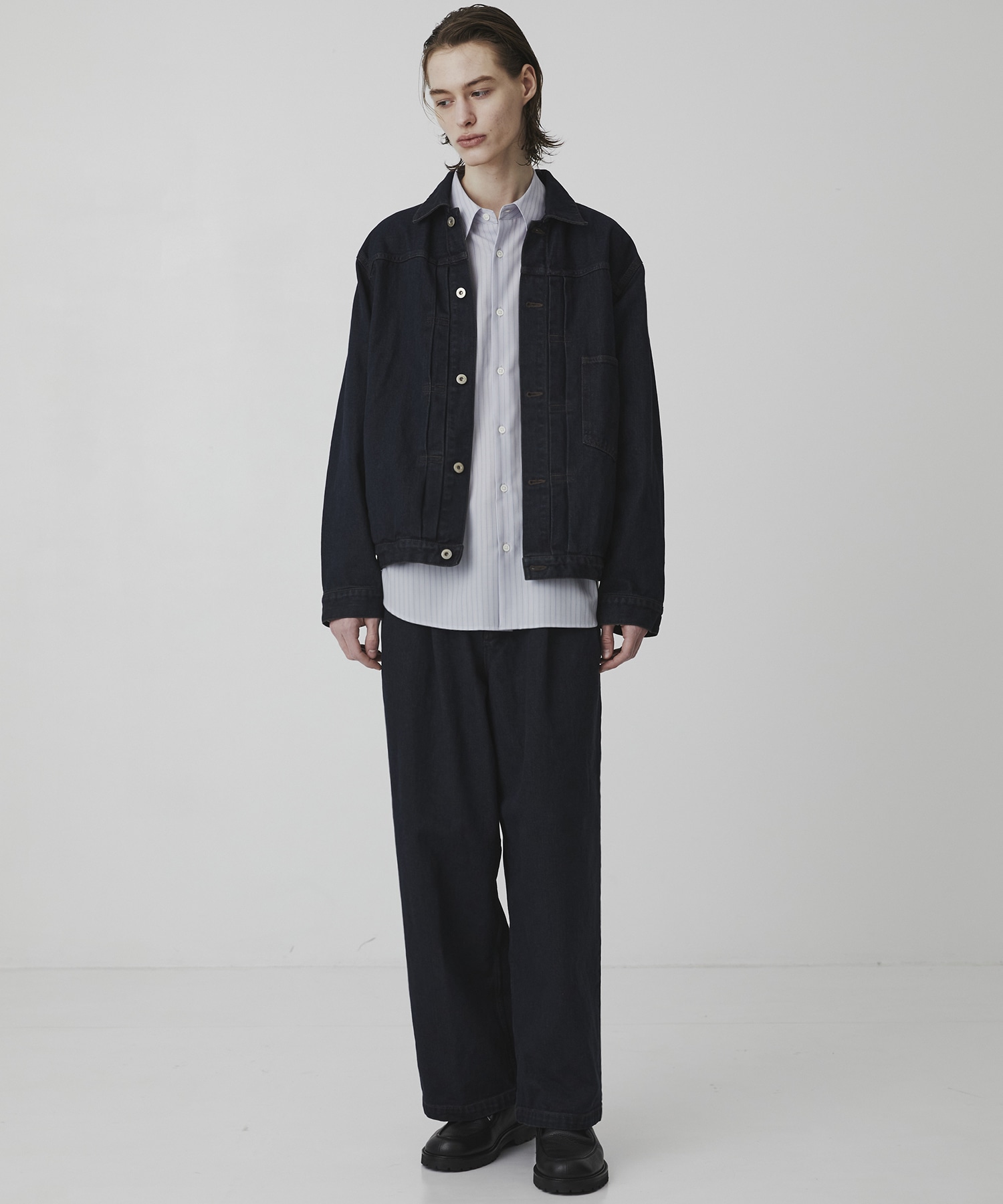 〈2026SS｜WEB先行販売〉オーバーダイデニム ジャケット