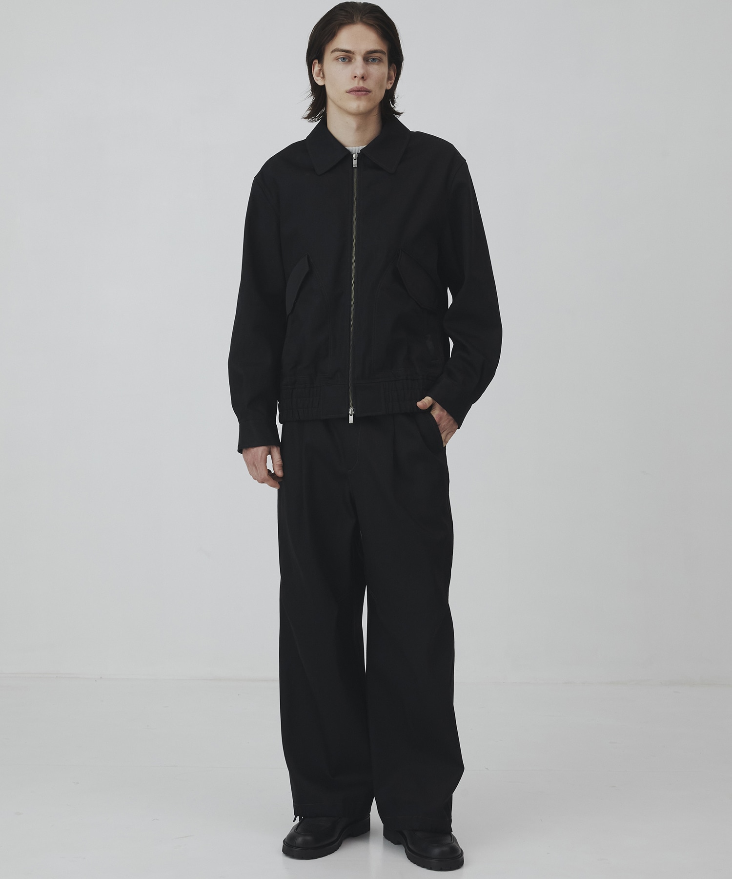 〈2026SS｜数量限定〉SUPIMA DENIM×LIMONTA フライトブルゾン