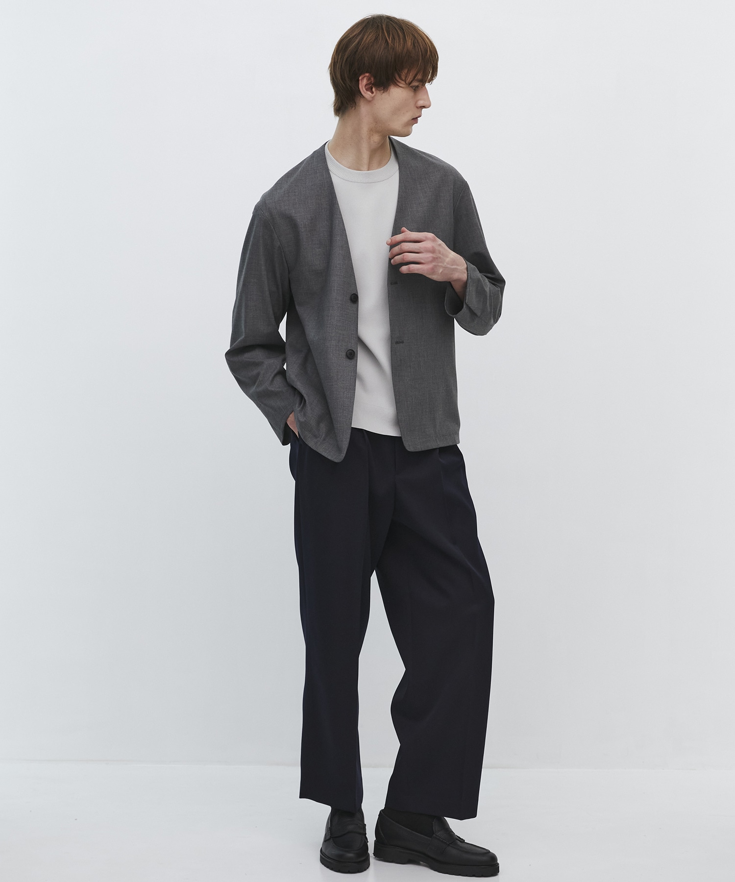 〈2026SS｜数量限定〉CARREMAN ノーカラージャケット