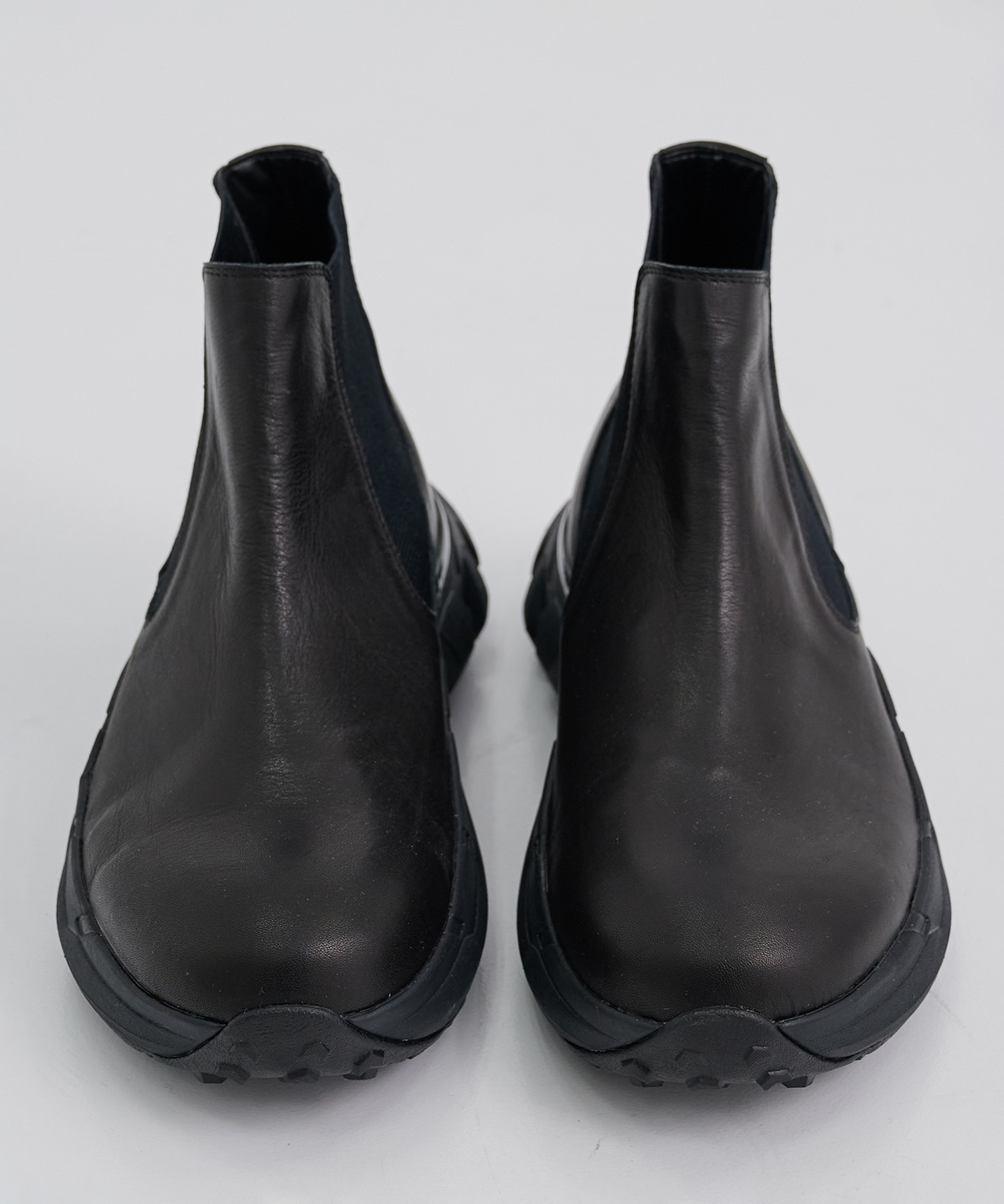 LEATHER Vibram SIDE GORE BOOTS
