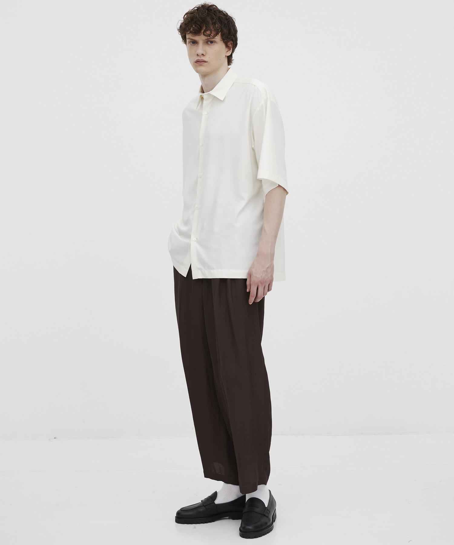 〈WEB限定〉DRY RAYON ショートスリーブシャツ