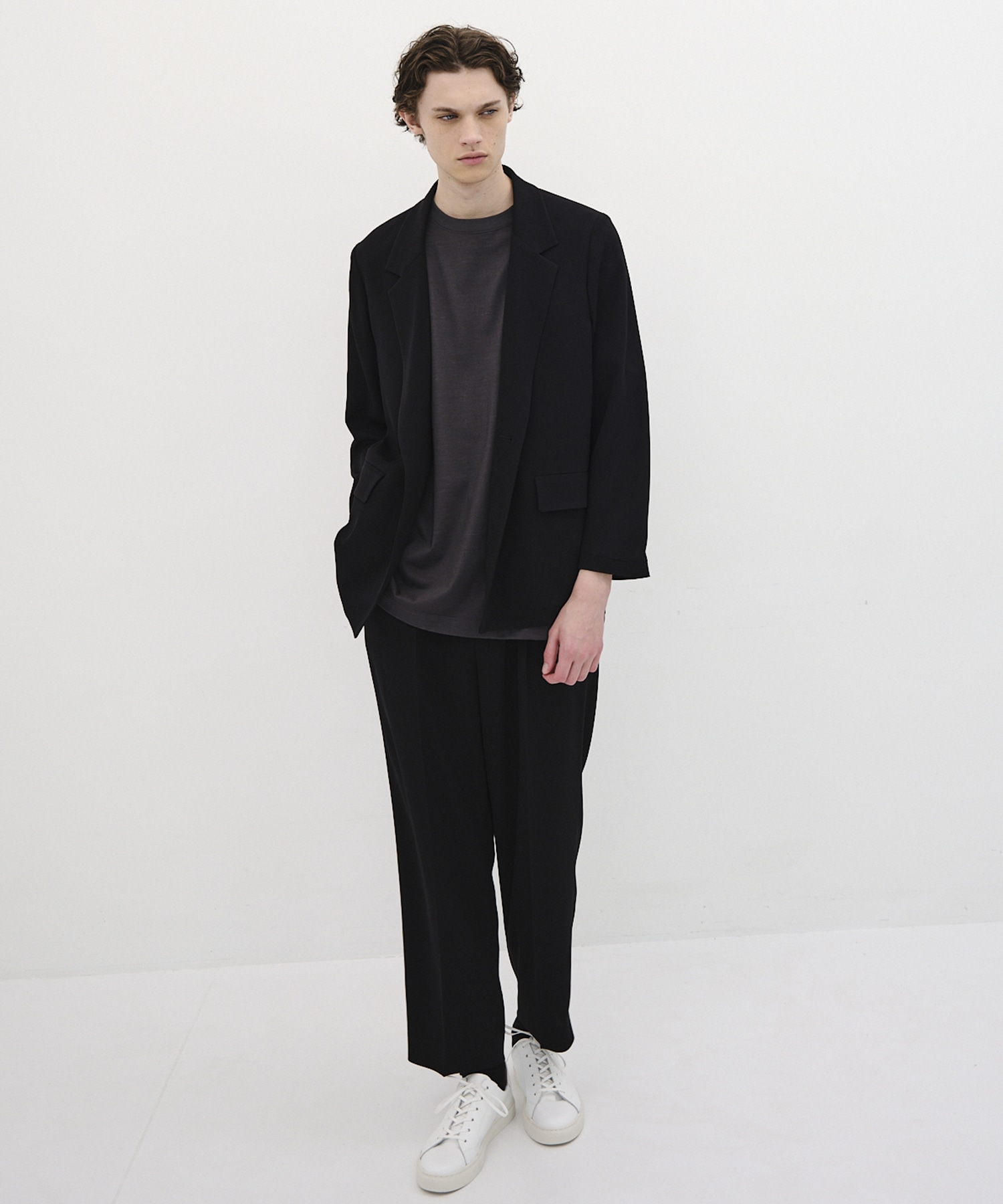 【再入荷】COLD DRY PLEATS 2タックイージーパンツ