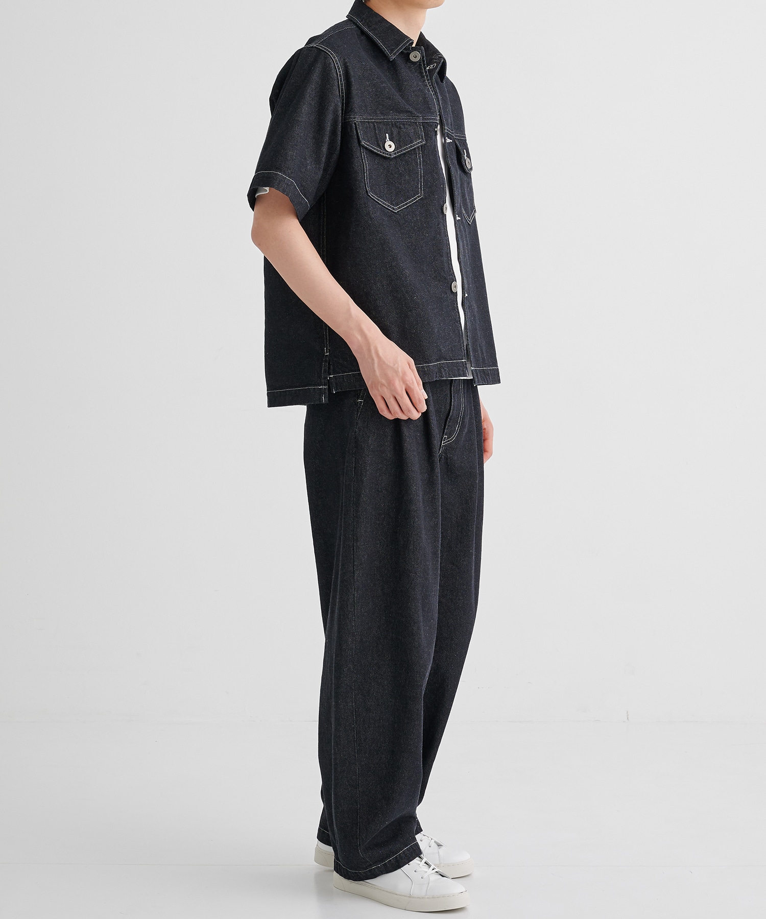 REACTIVE DENIM バレルパンツ
