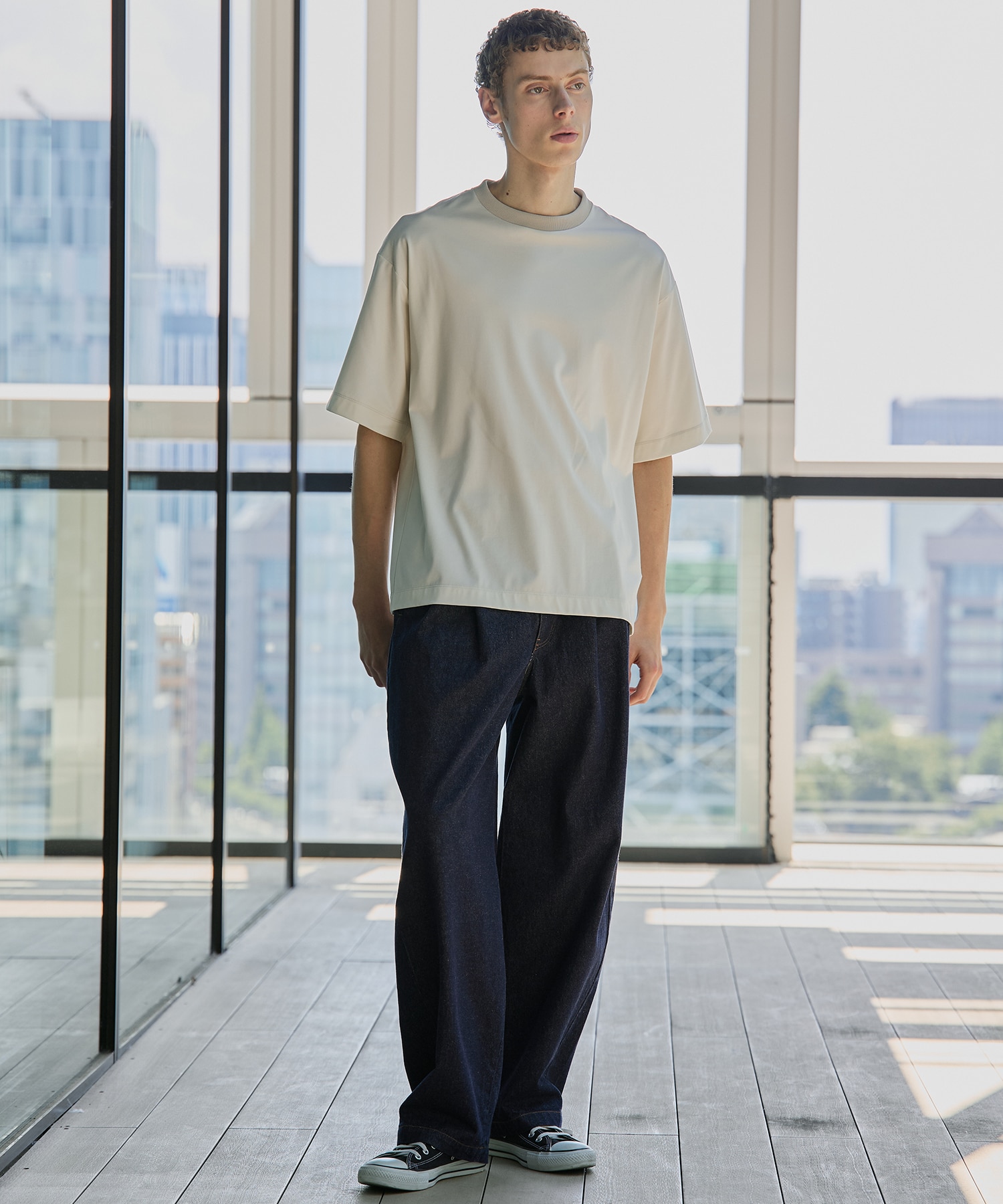 REACTIVE DENIM バレルパンツ