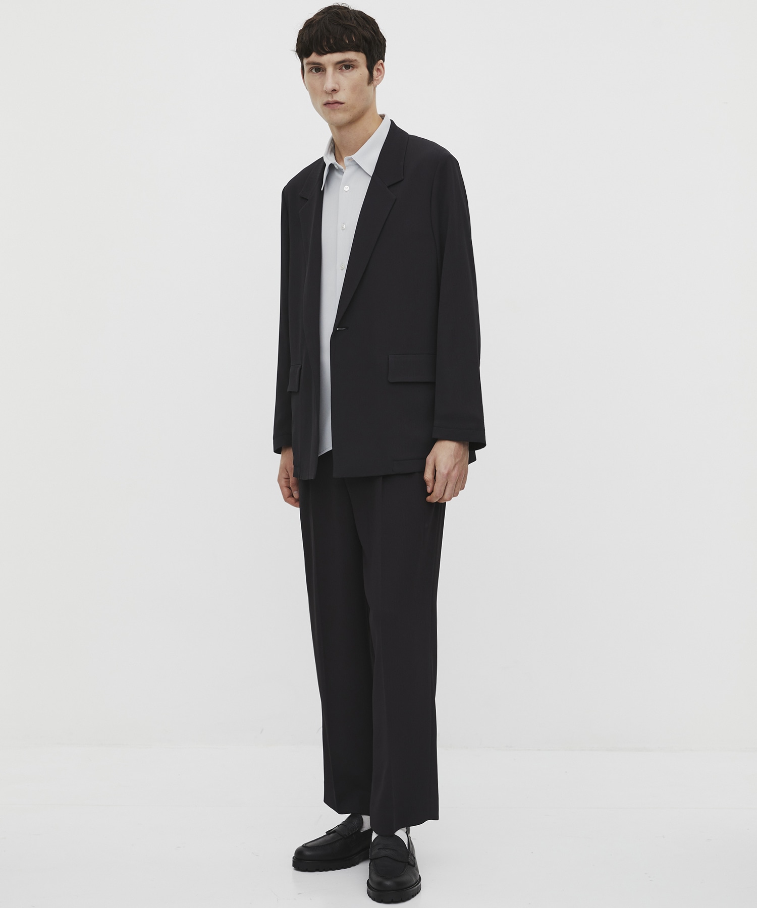 〈残りわずか｜再入荷なし〉COLD DRY PLEATS リラックスジャケット