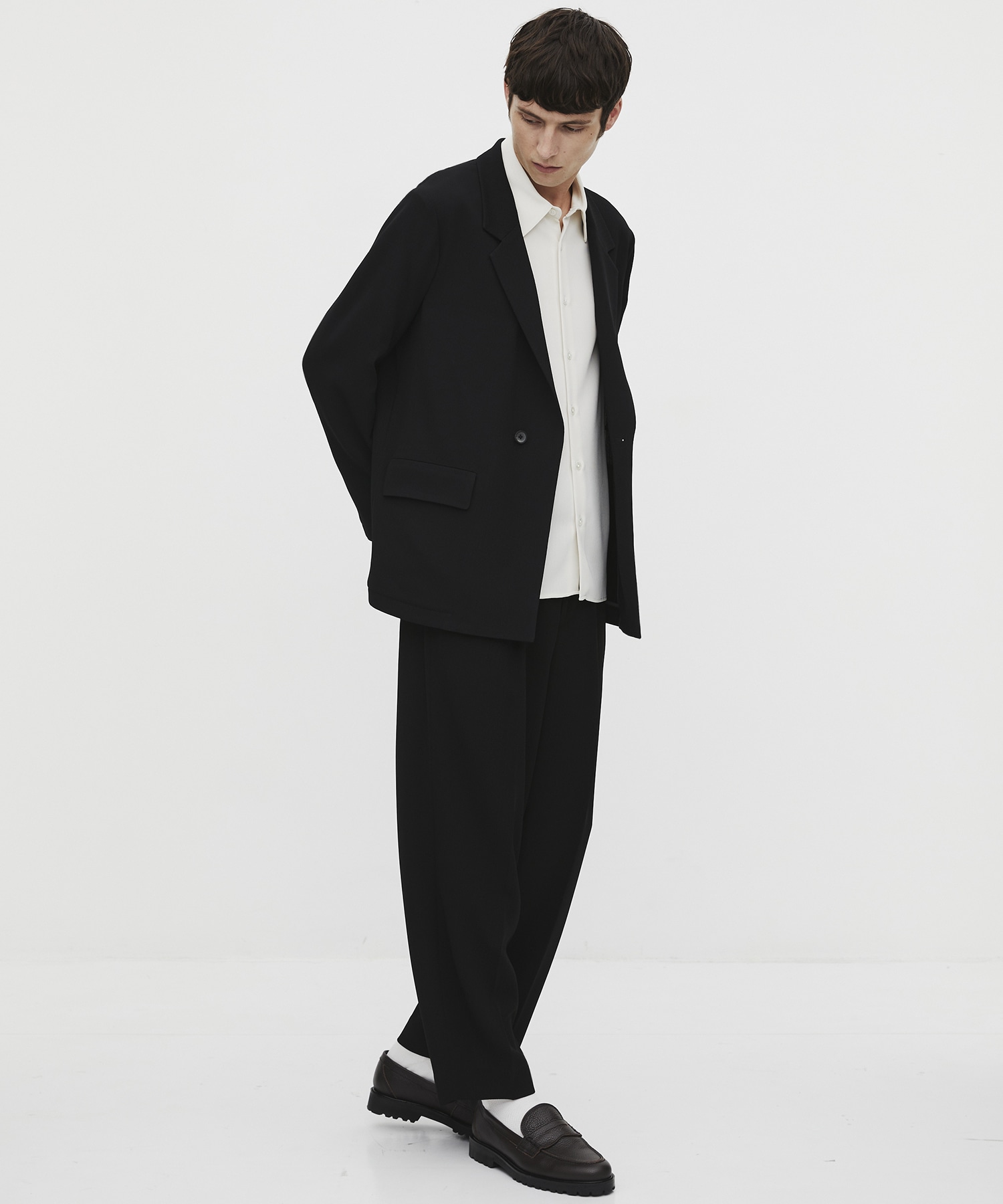 〈残りわずか｜再入荷なし〉COLD DRY PLEATS リラックスジャケット