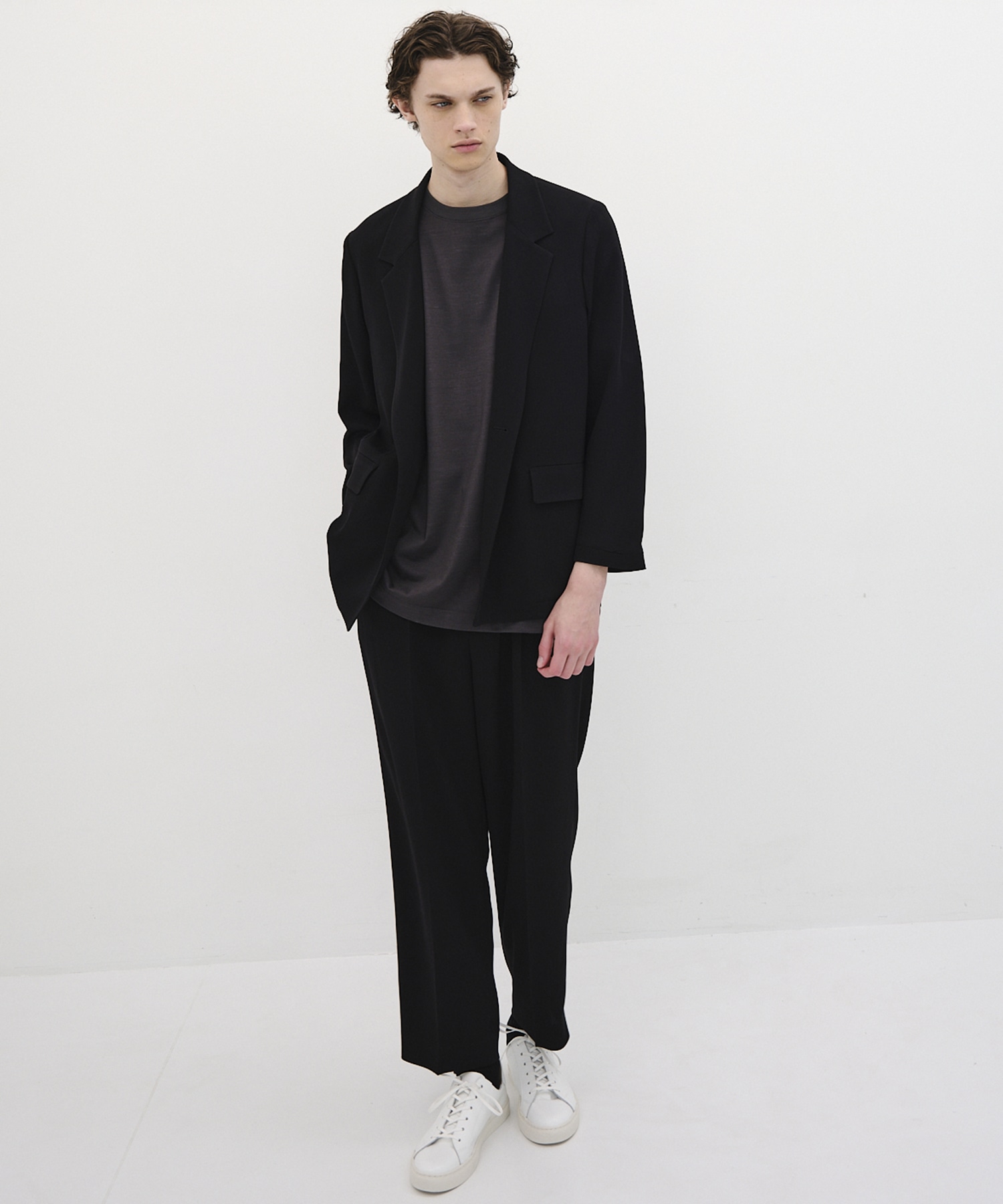 COLD DRY PLEATS リラックスジャケット