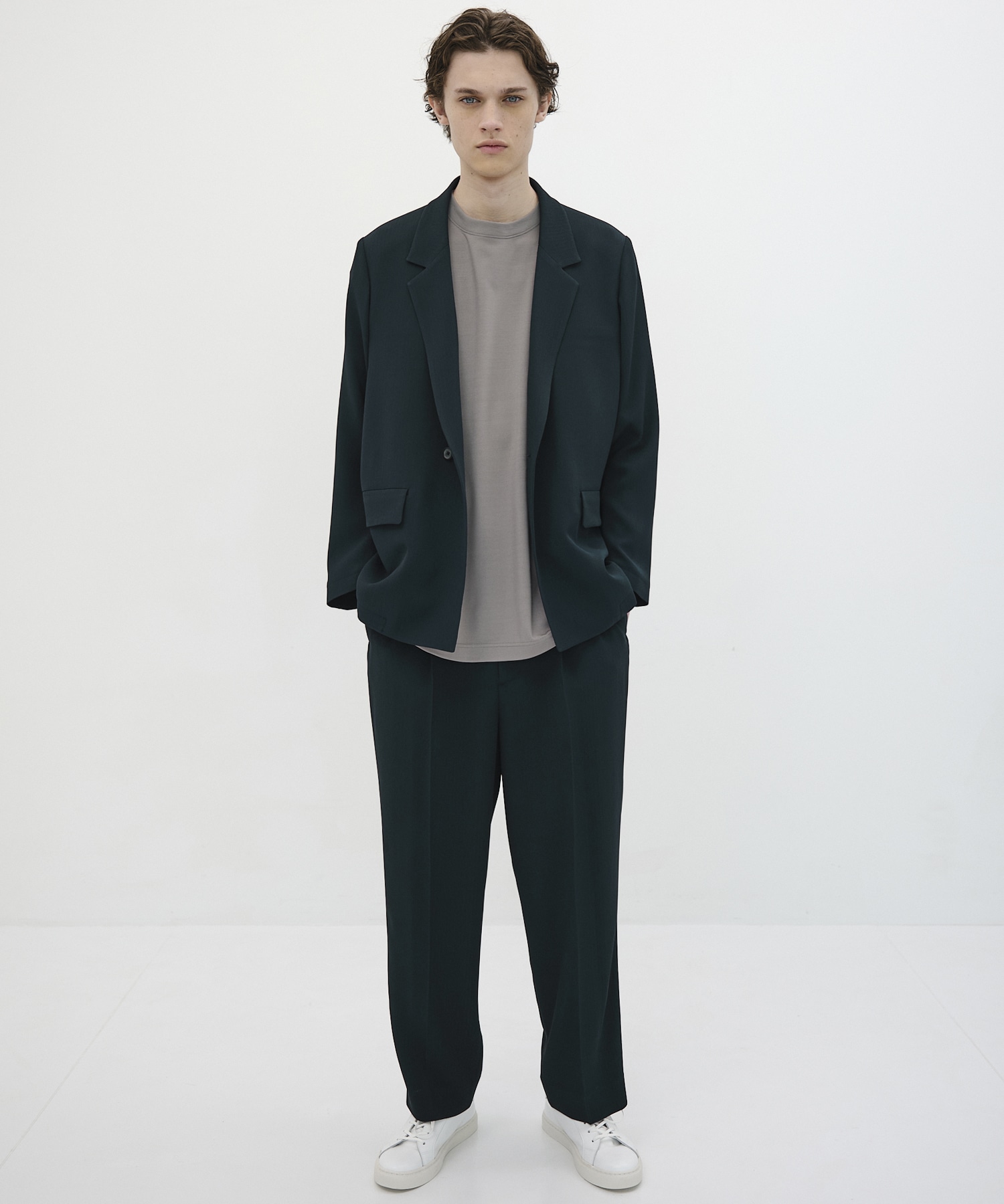 COLD DRY PLEATS リラックスジャケット
