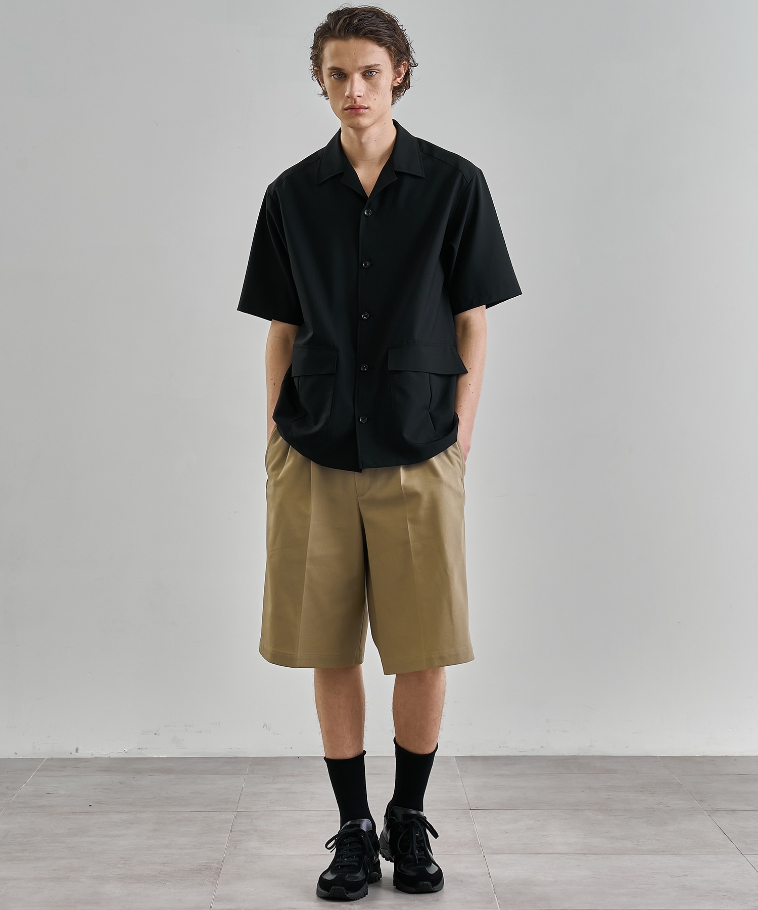 SCHONHERR WOOL ファティーグシャツ