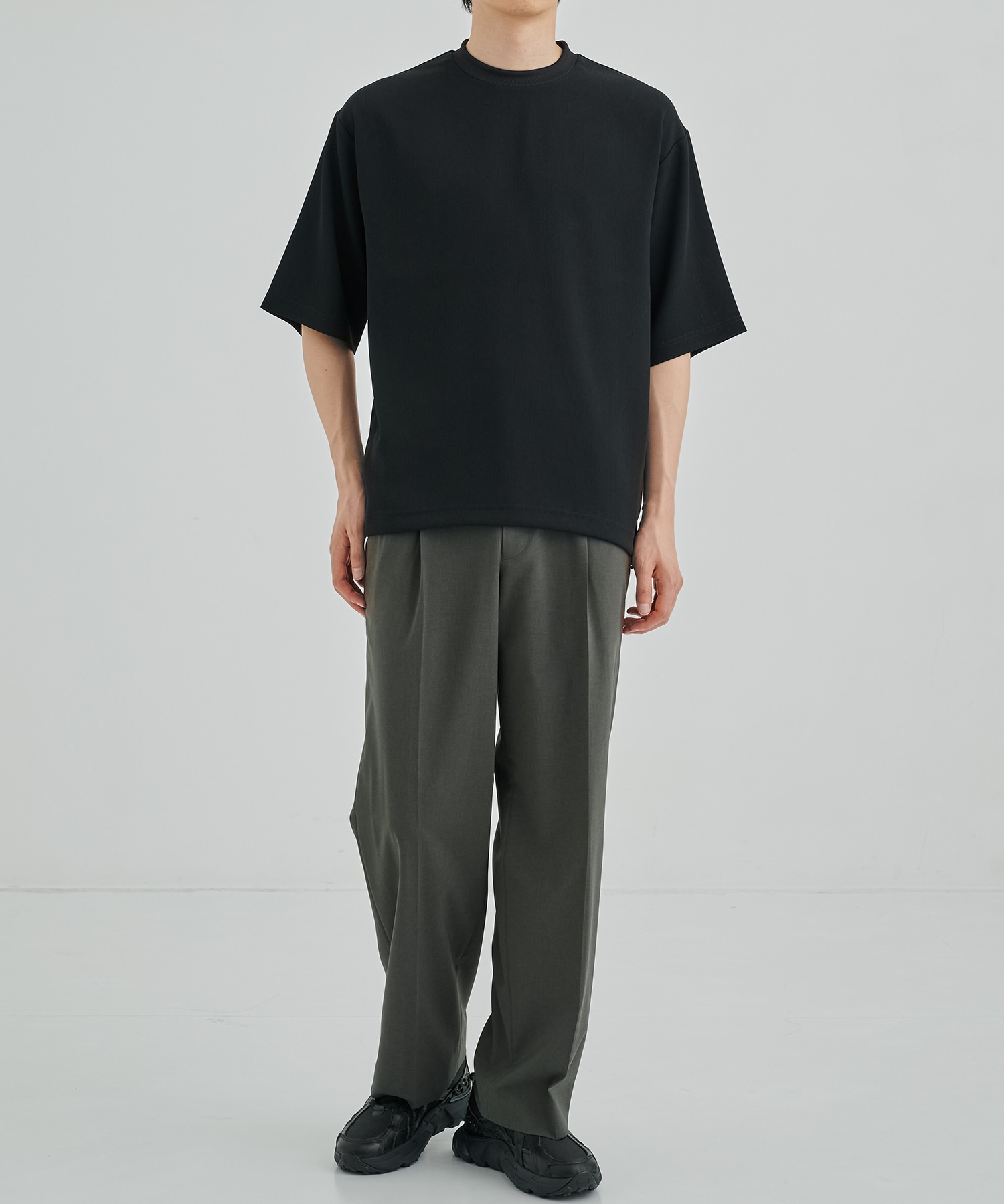 COLD DRY PLEATS Tシャツ