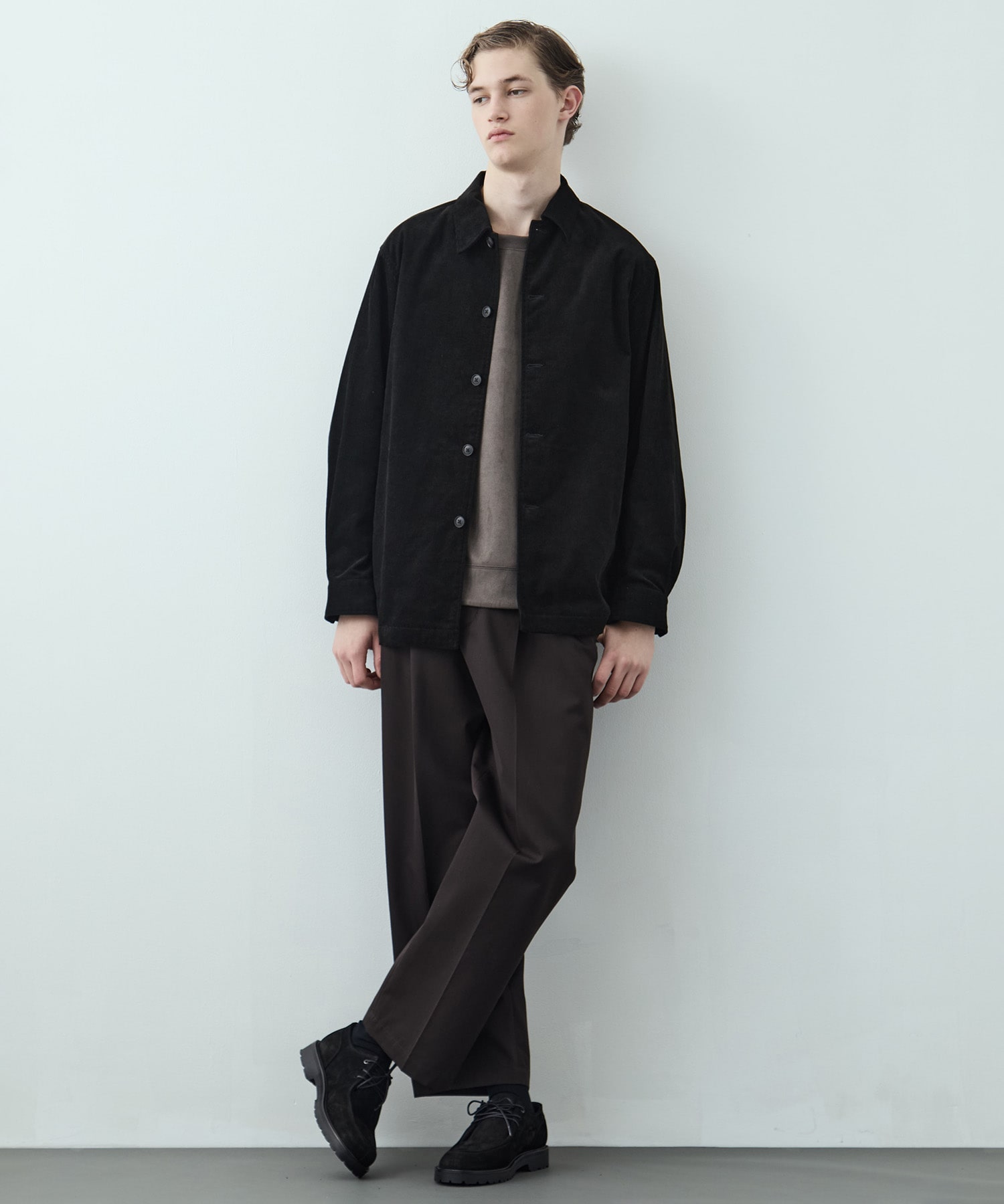 コットンコーデュロイ シャツジャケット