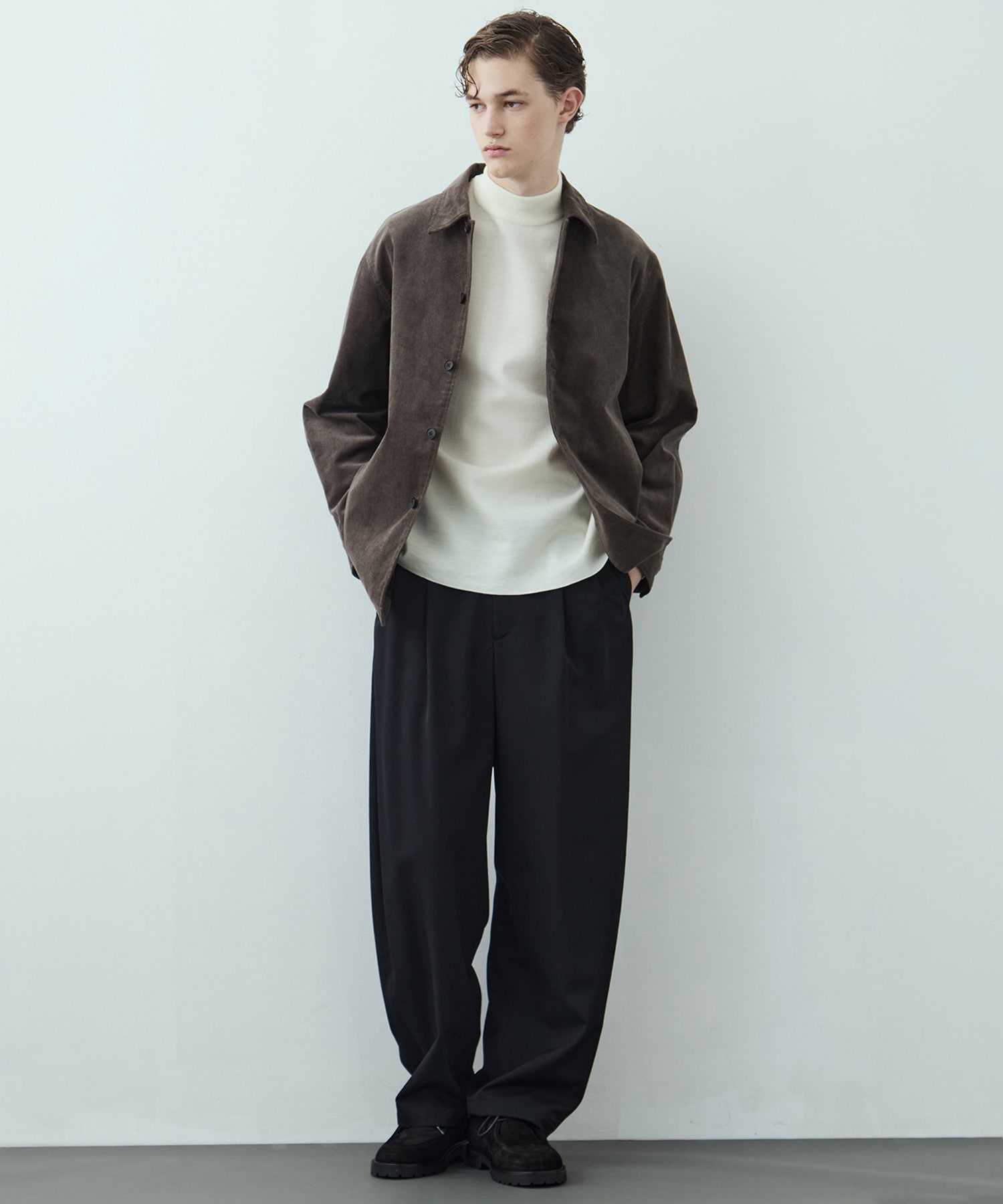 コットンコーデュロイ シャツジャケット