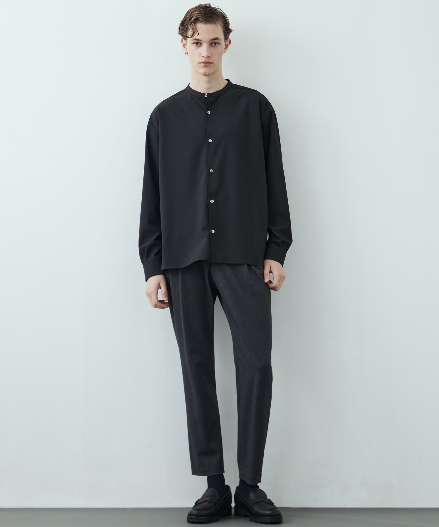 〈WEB限定〉アウトラストバンドカラーシャツ