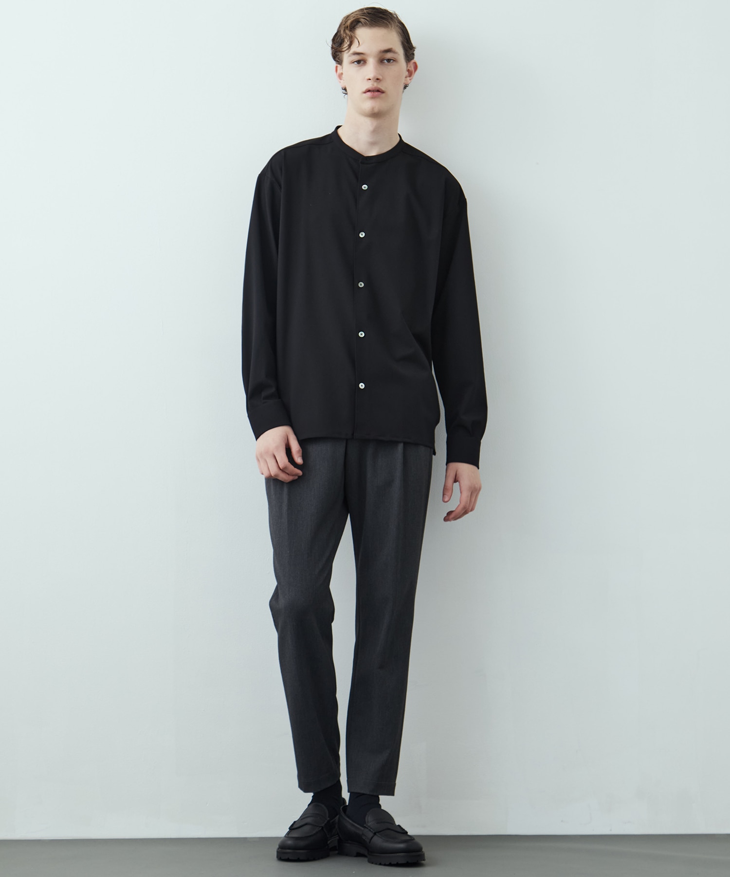 〈WEB限定〉アウトラストバンドカラーシャツ