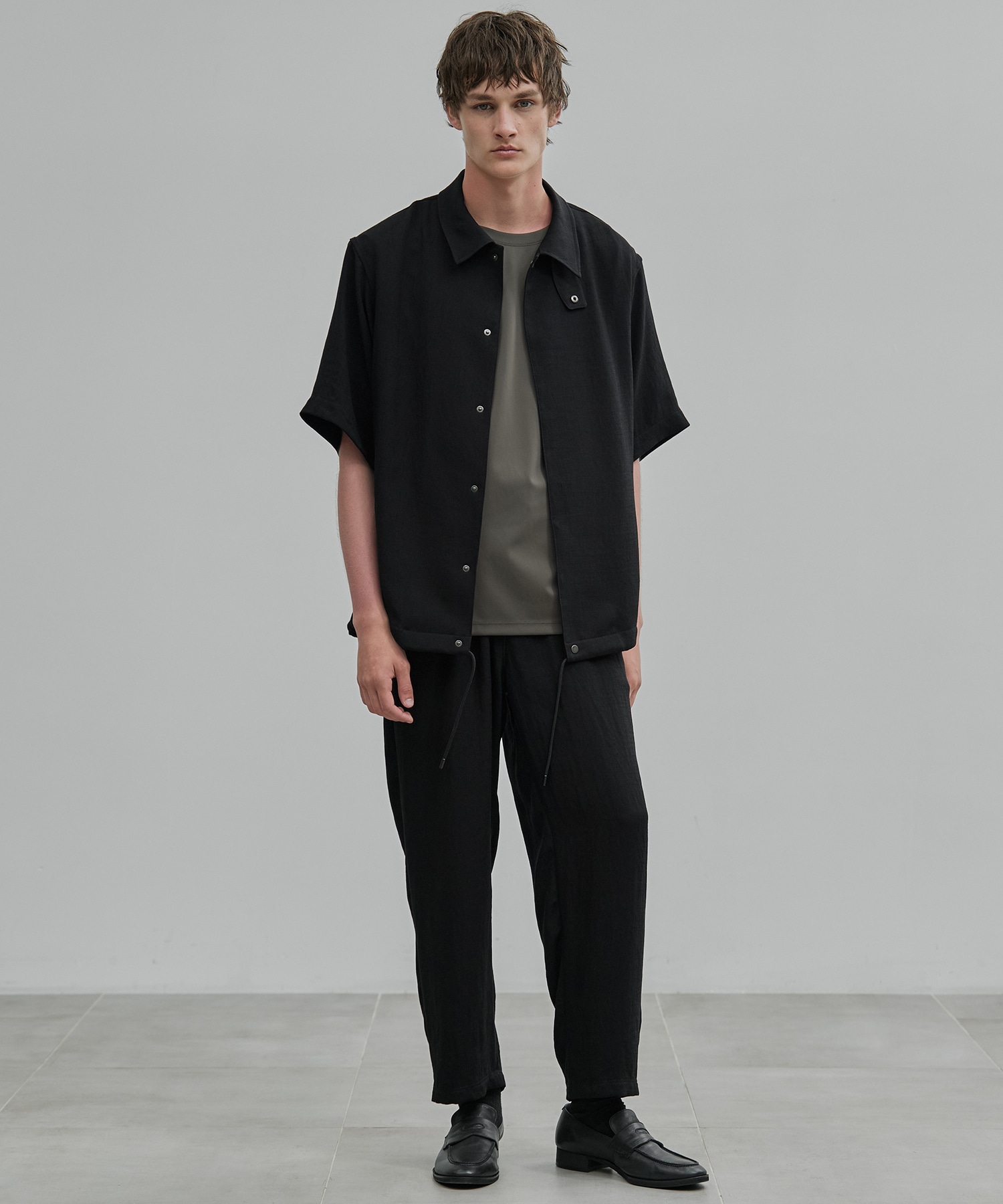 〈新発売〉MODERN SILK LINEN イージーパンツ