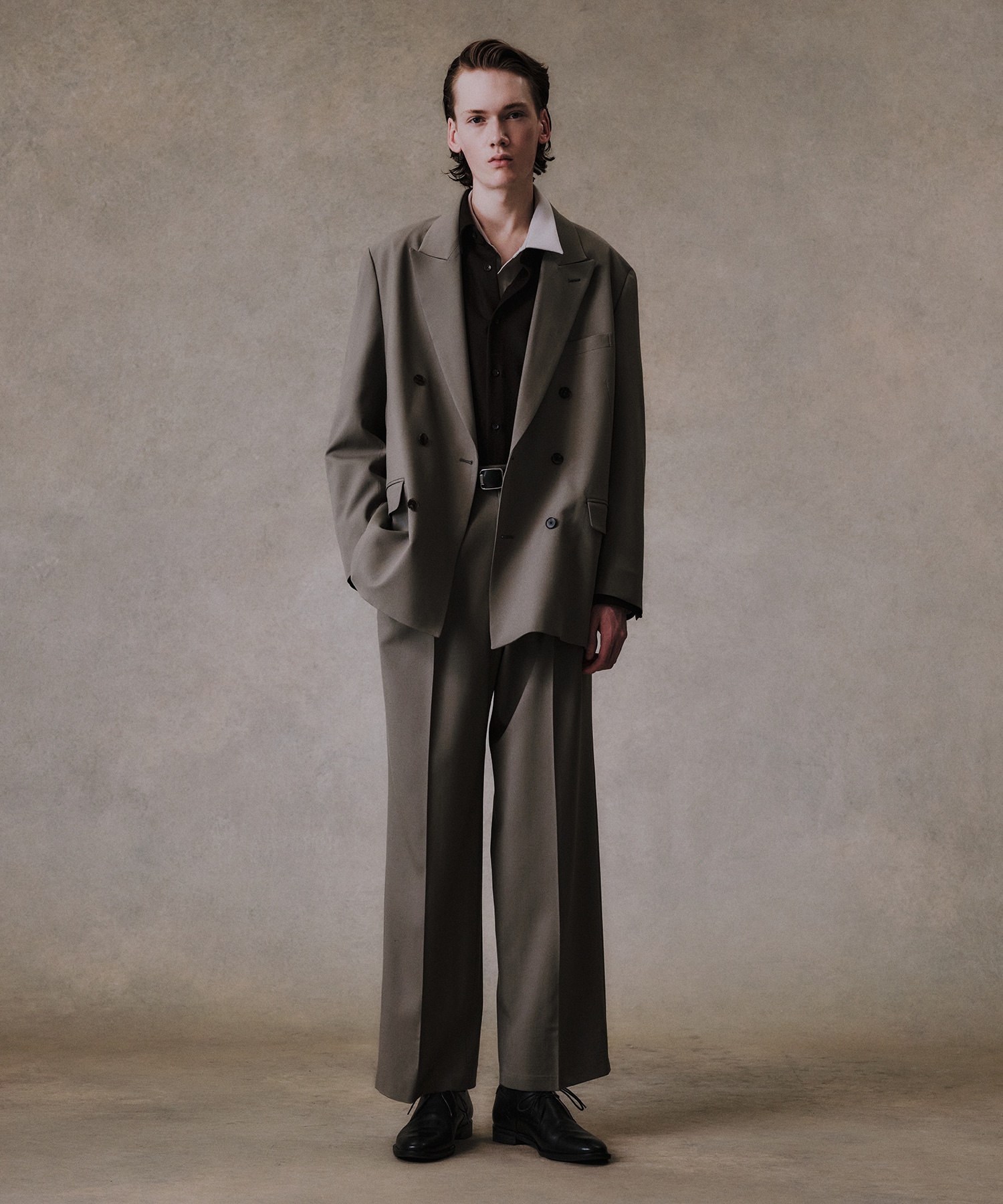 〈10周年記念｜残りわずか〉×EX Super120s ZEROTORIA WIDE PANTS