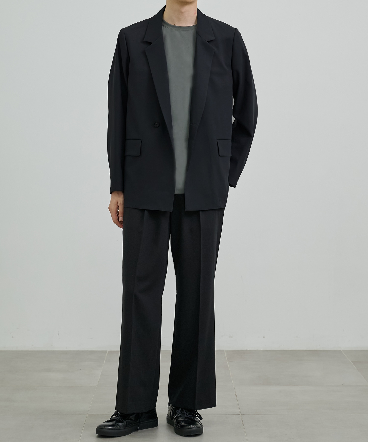 TECHNO WOOL リラックスジャケット