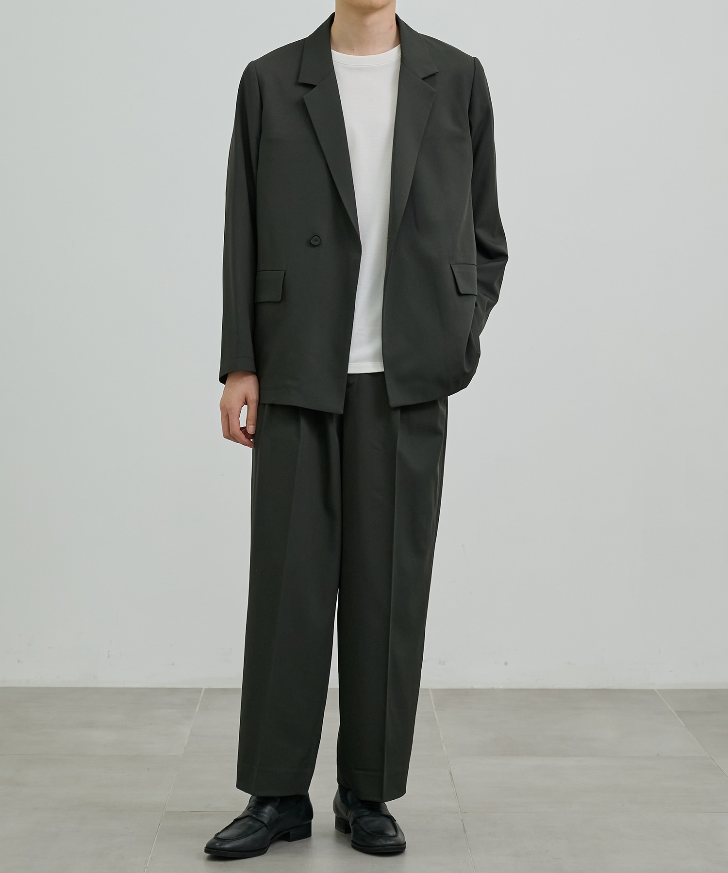 TECHNO WOOL リラックスジャケット