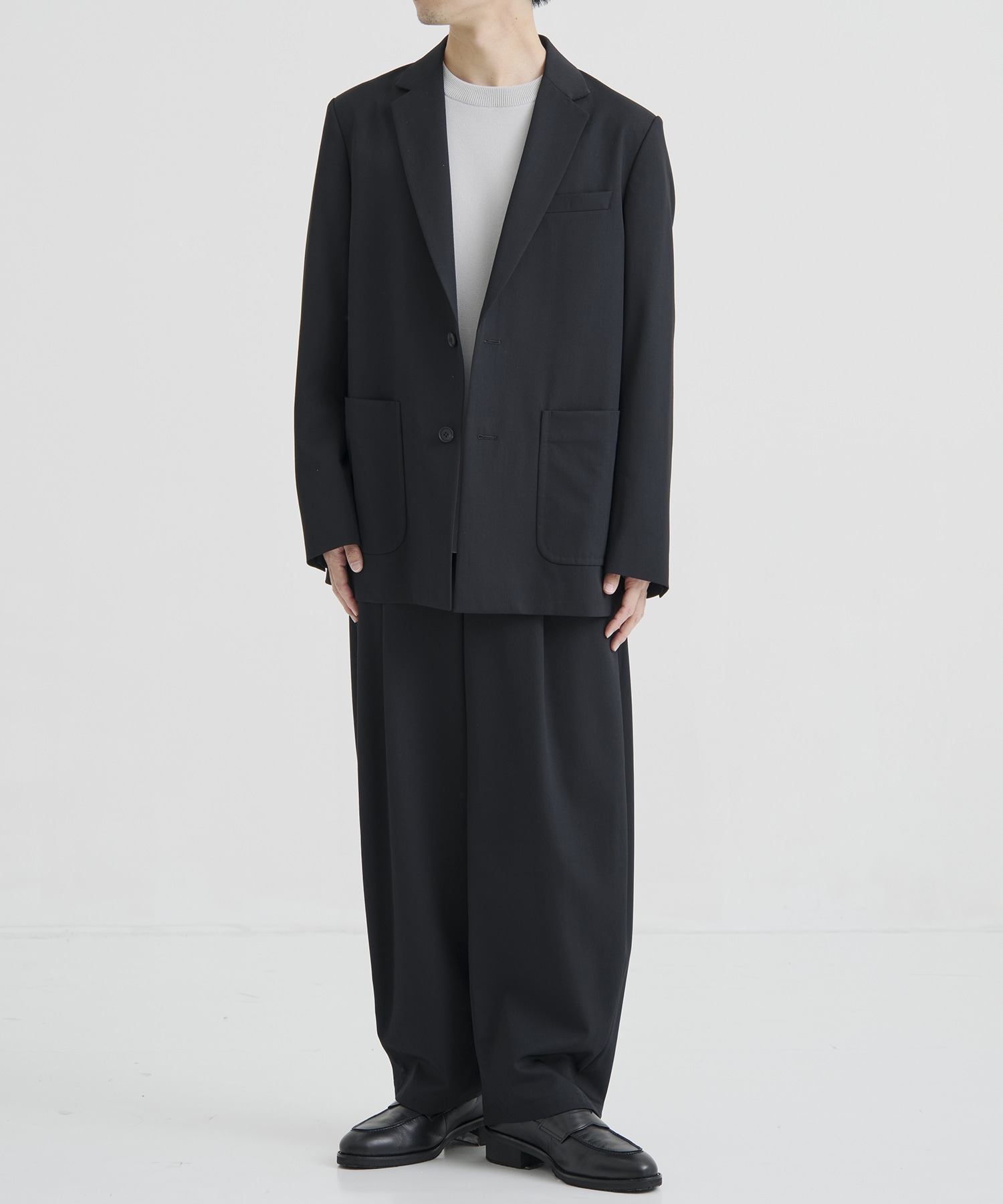 CLEAR WOOL シングルジャケット