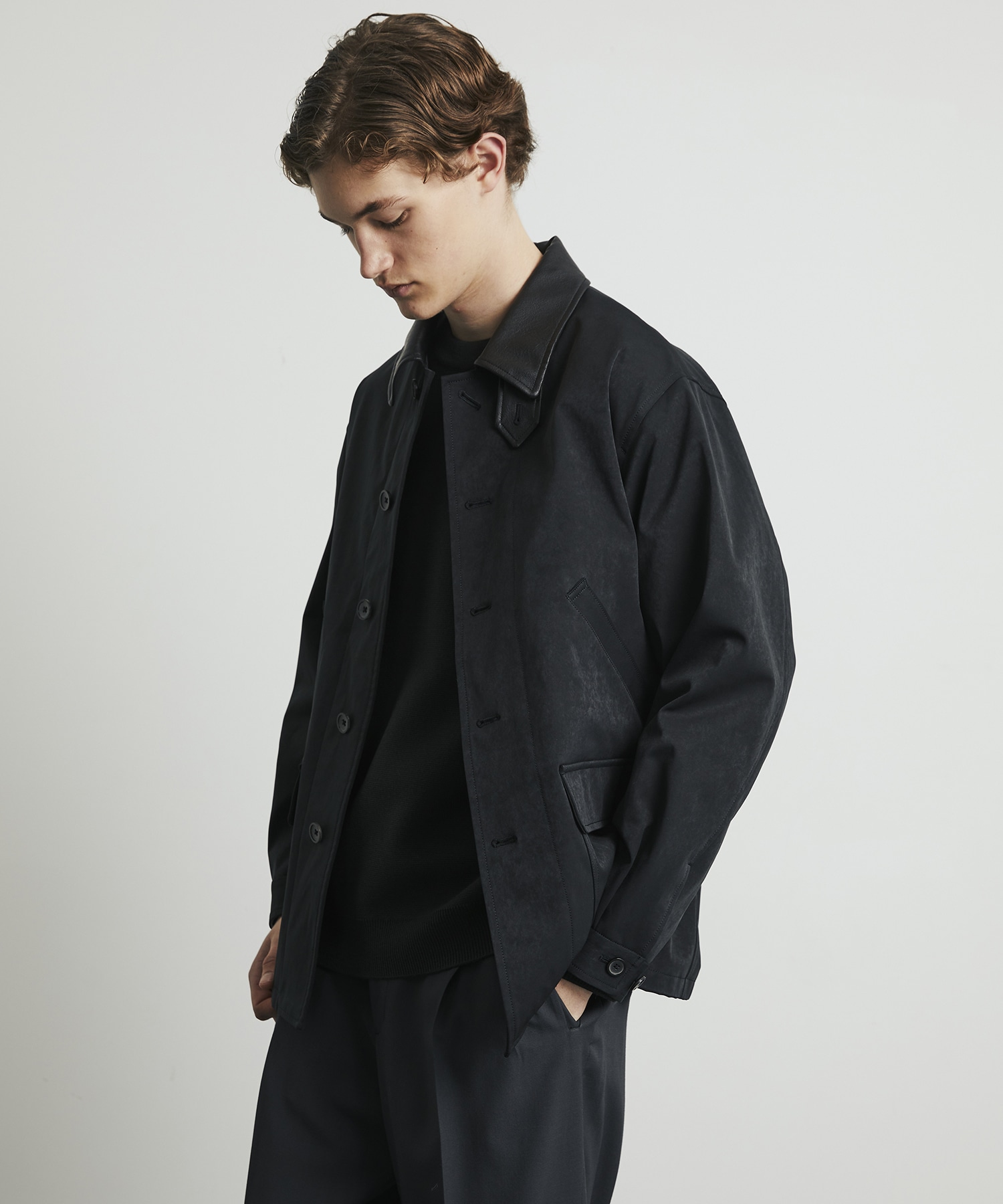 10周年記念｜残りわずか〉×EX DOLPHIN HUNTING JACKET(1 BLACK