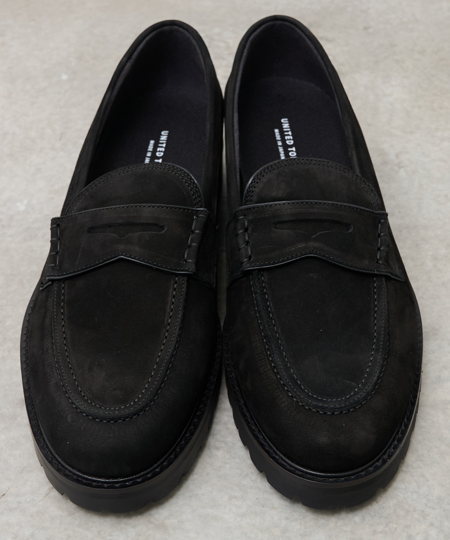 Vibram  NUBUCK LEATHER LOAFER