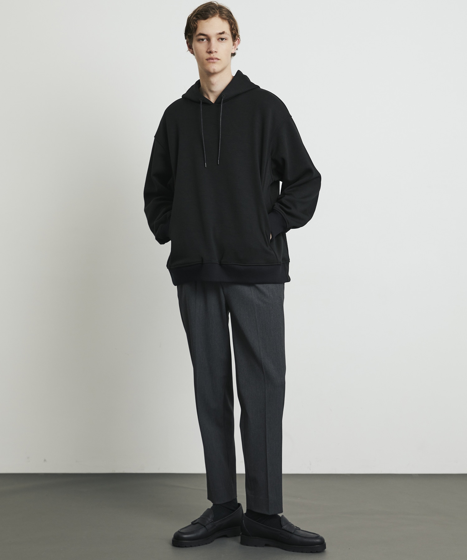 Naia Wool Double Knit Hoodie