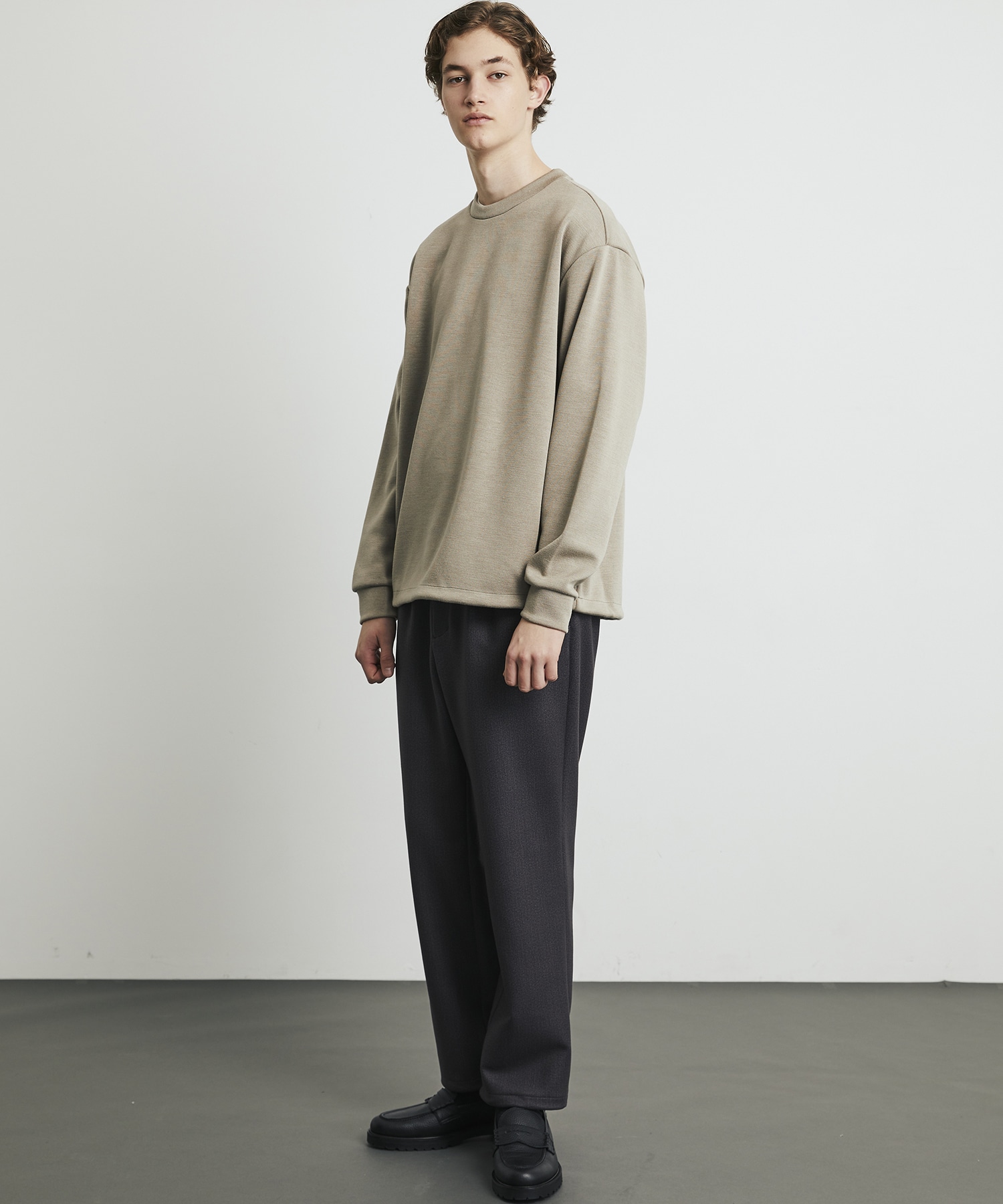 Naia Wool Double Knit Pullover