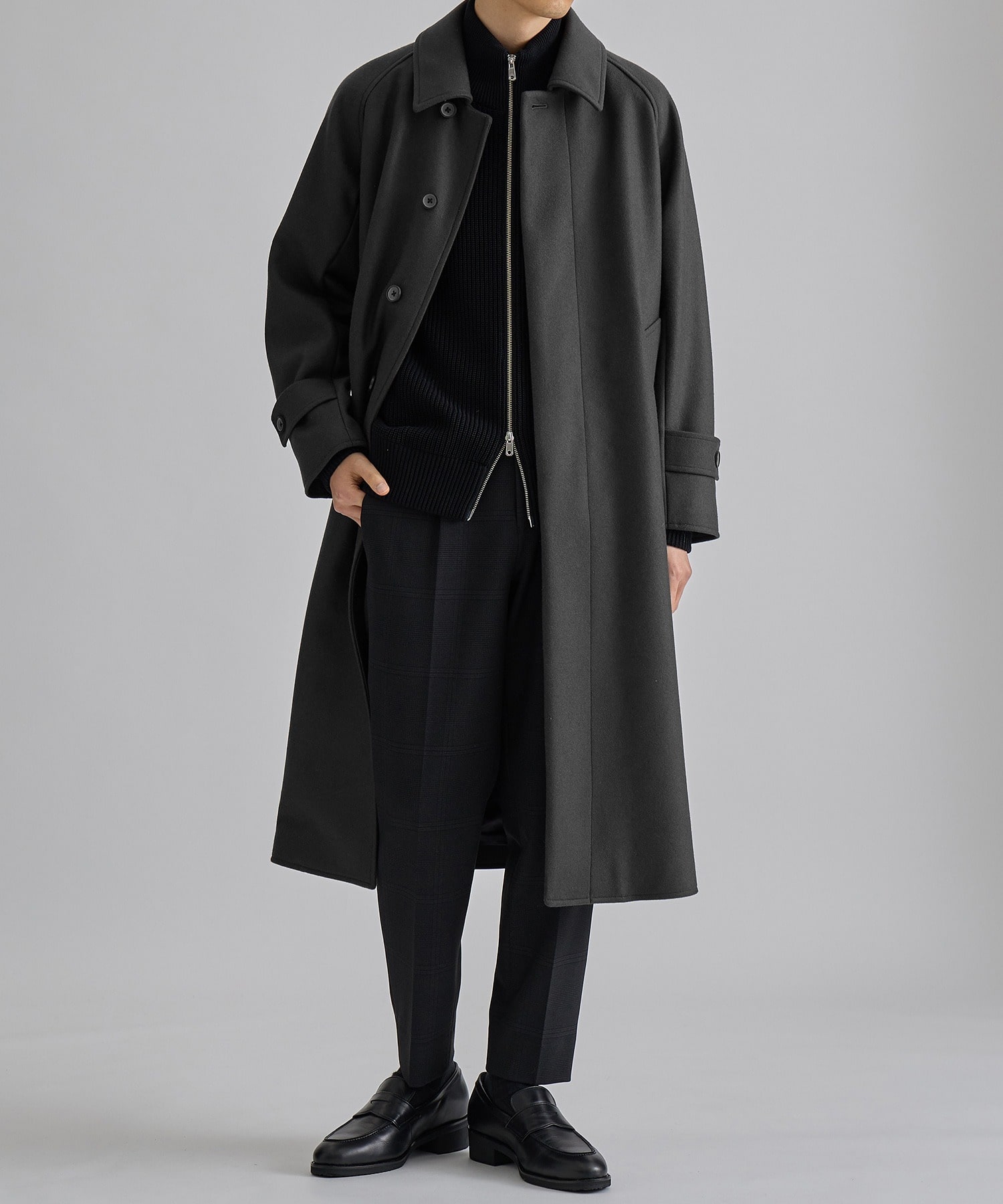 ryo様 超撥水スーパー140S ステンカラーコート ベージュ ryo様 超撥水スーパー140S ステンカラーコート ベージュ