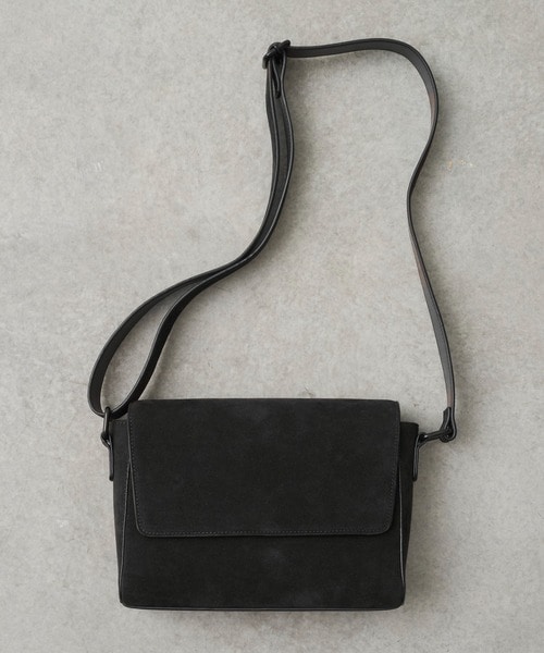 SUEDE SHOULDER BAG