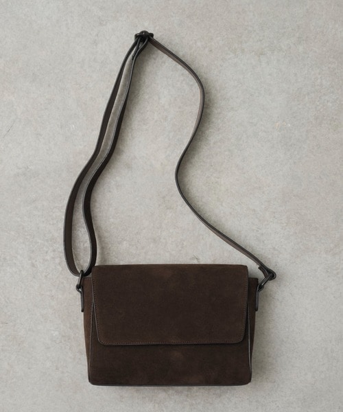 SUEDE SHOULDER BAG