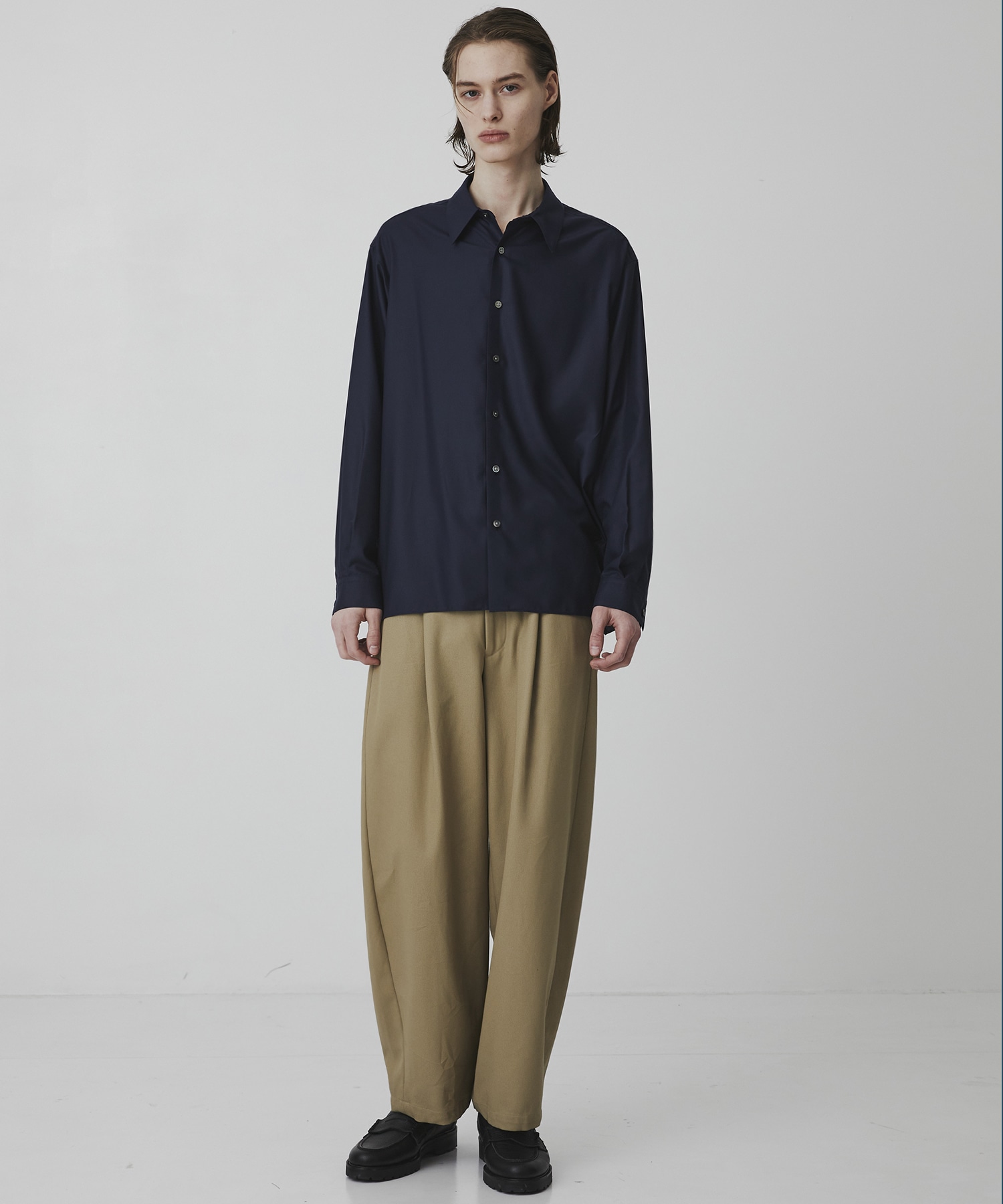 〈WEB限定｜残りわずか〉DRY RAYON  リラックスシャツ