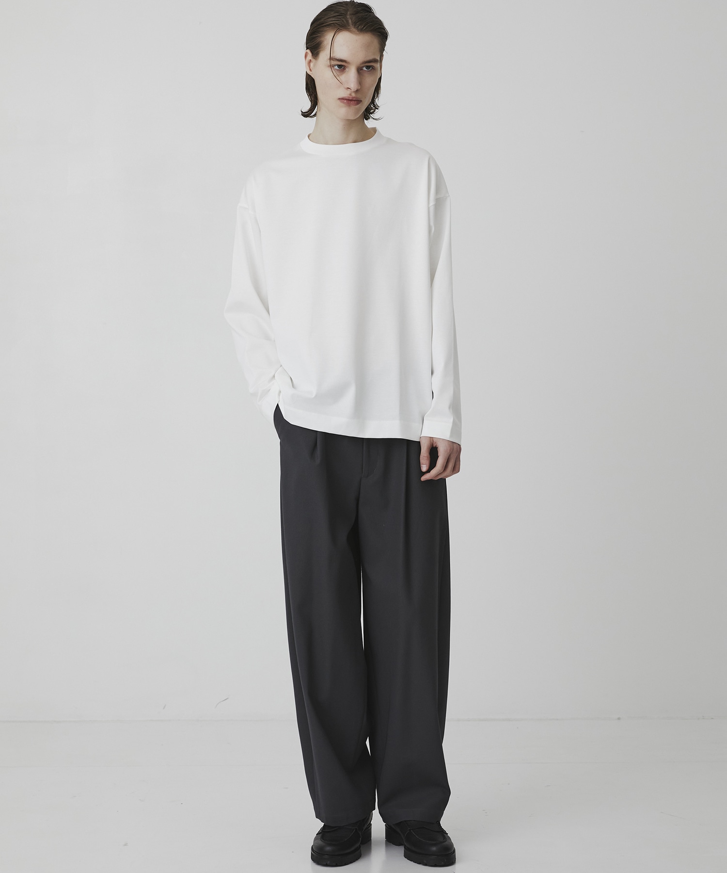 〈2026SS〉SEA ISLAND COTTON ロングスリーブTシャツ