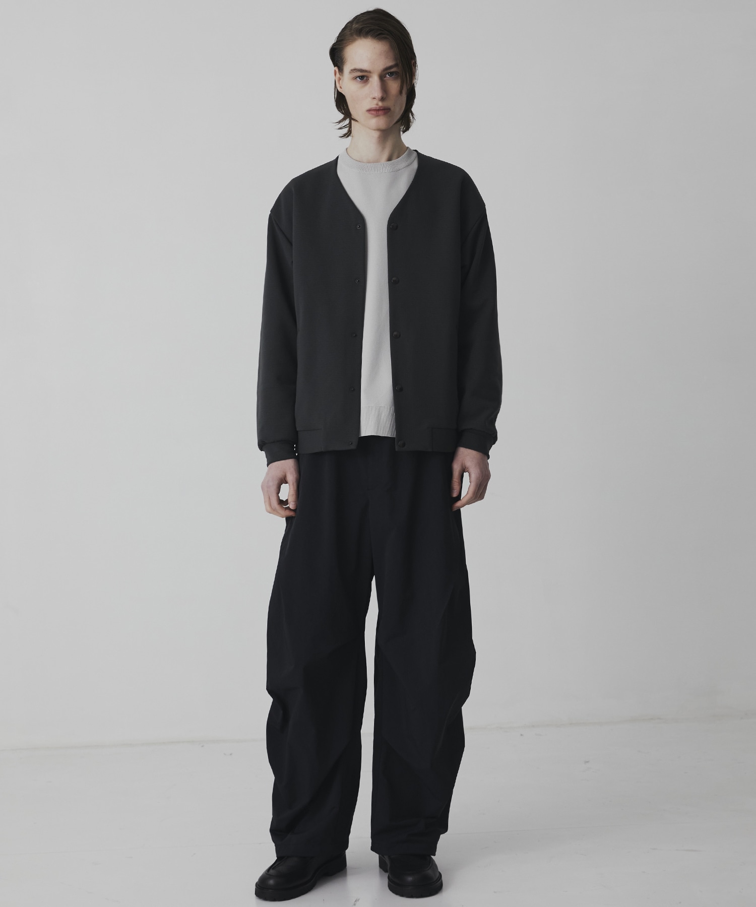 LIGHT DOLPHIN ワイドパラシュートパンツ