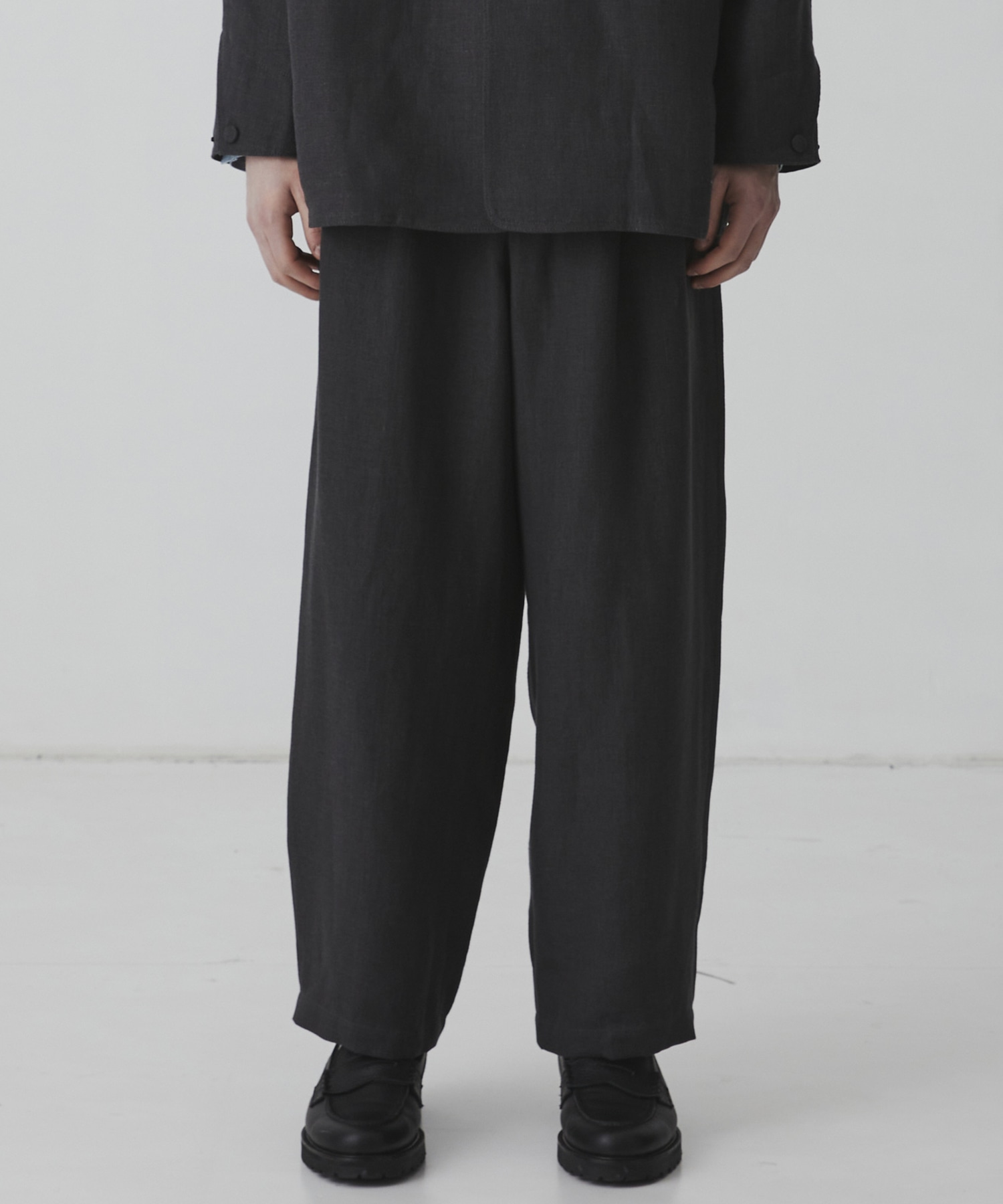 FRENCH LINEN CANVAS WORK PANTS