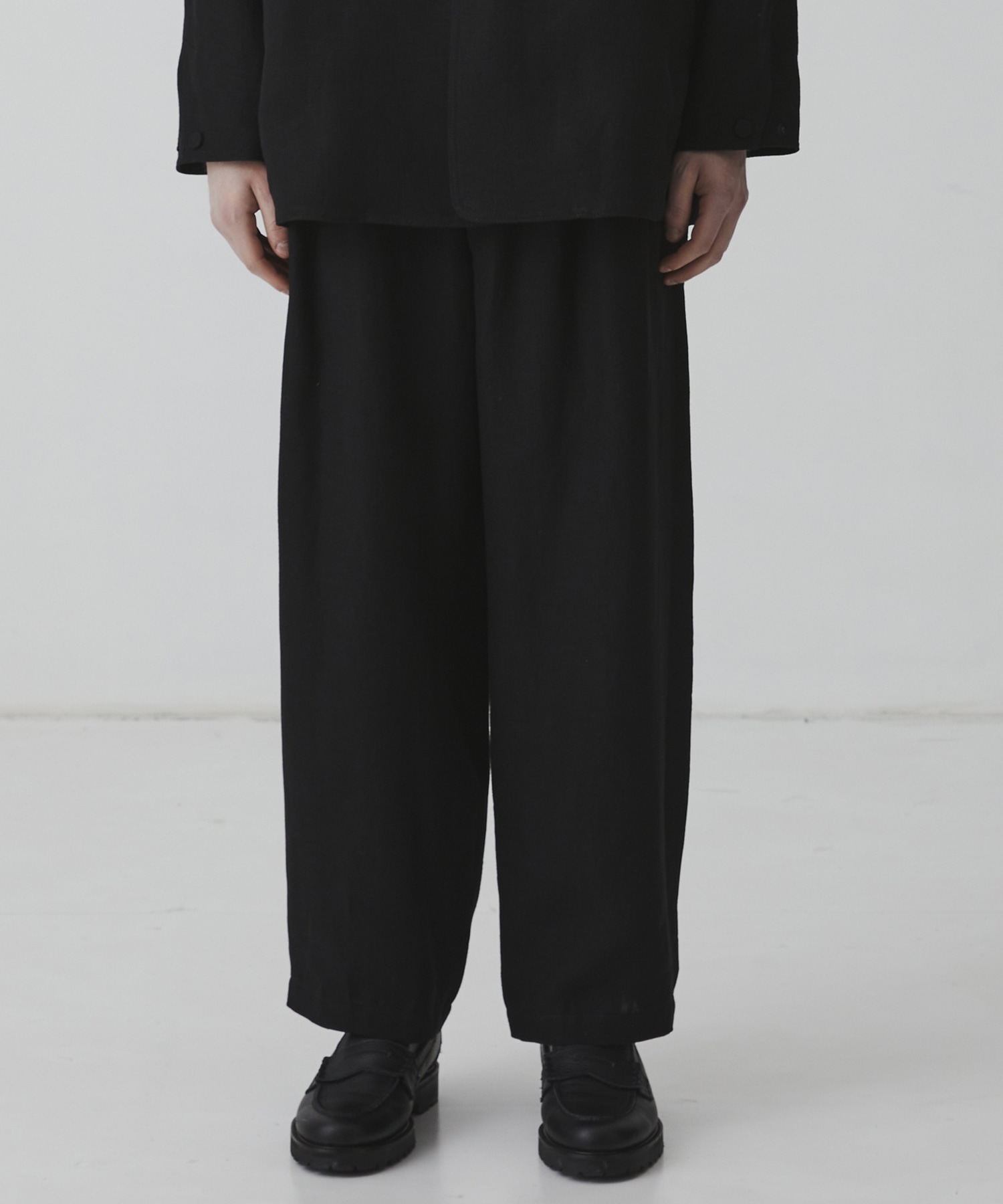 FRENCH LINEN CANVAS WORK PANTS