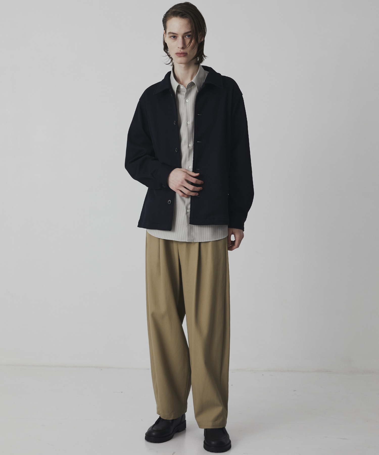 〈再入荷なし〉Air Tweed ボンディング カバーオール