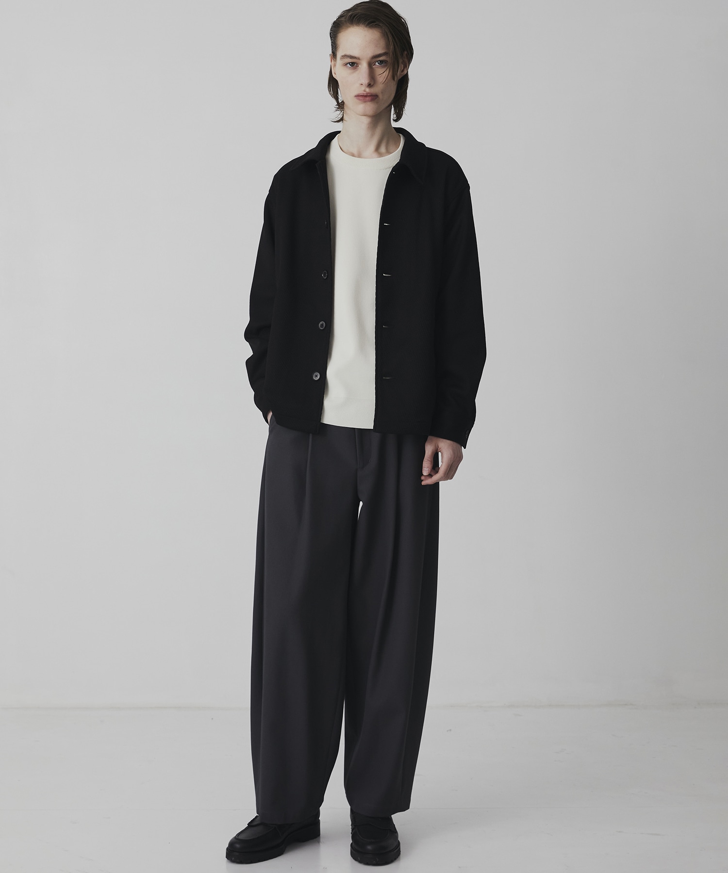 Air Tweed ボンディング カバーオール