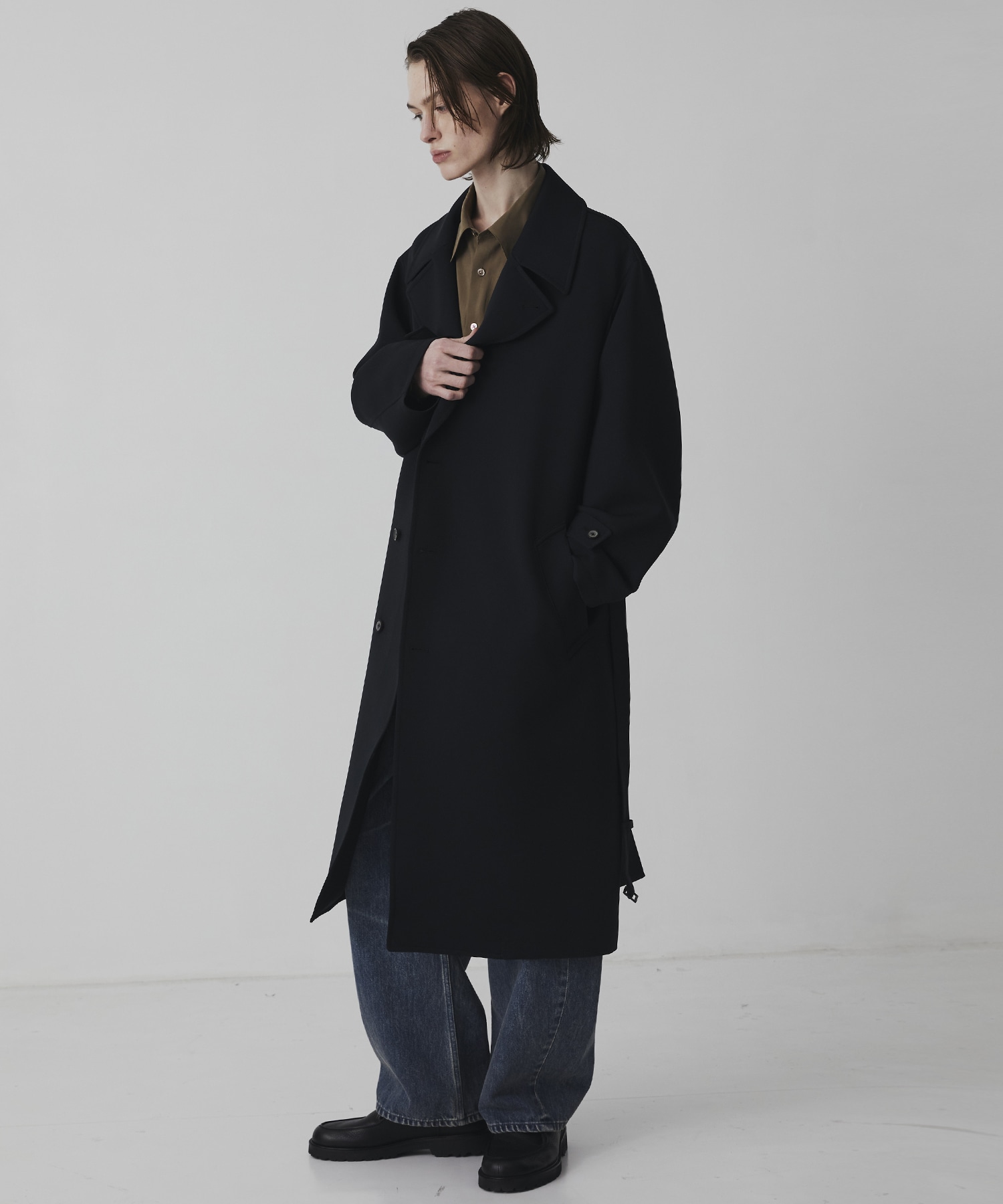 〈再入荷なし〉Three Weave 2way スタンドコート