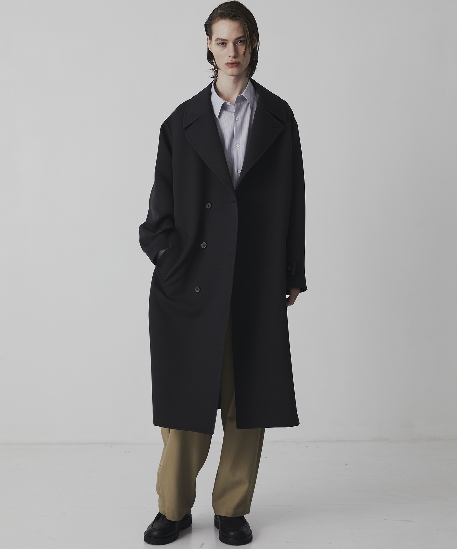 〈2026SS〉Three Weave 2way スタンドコート