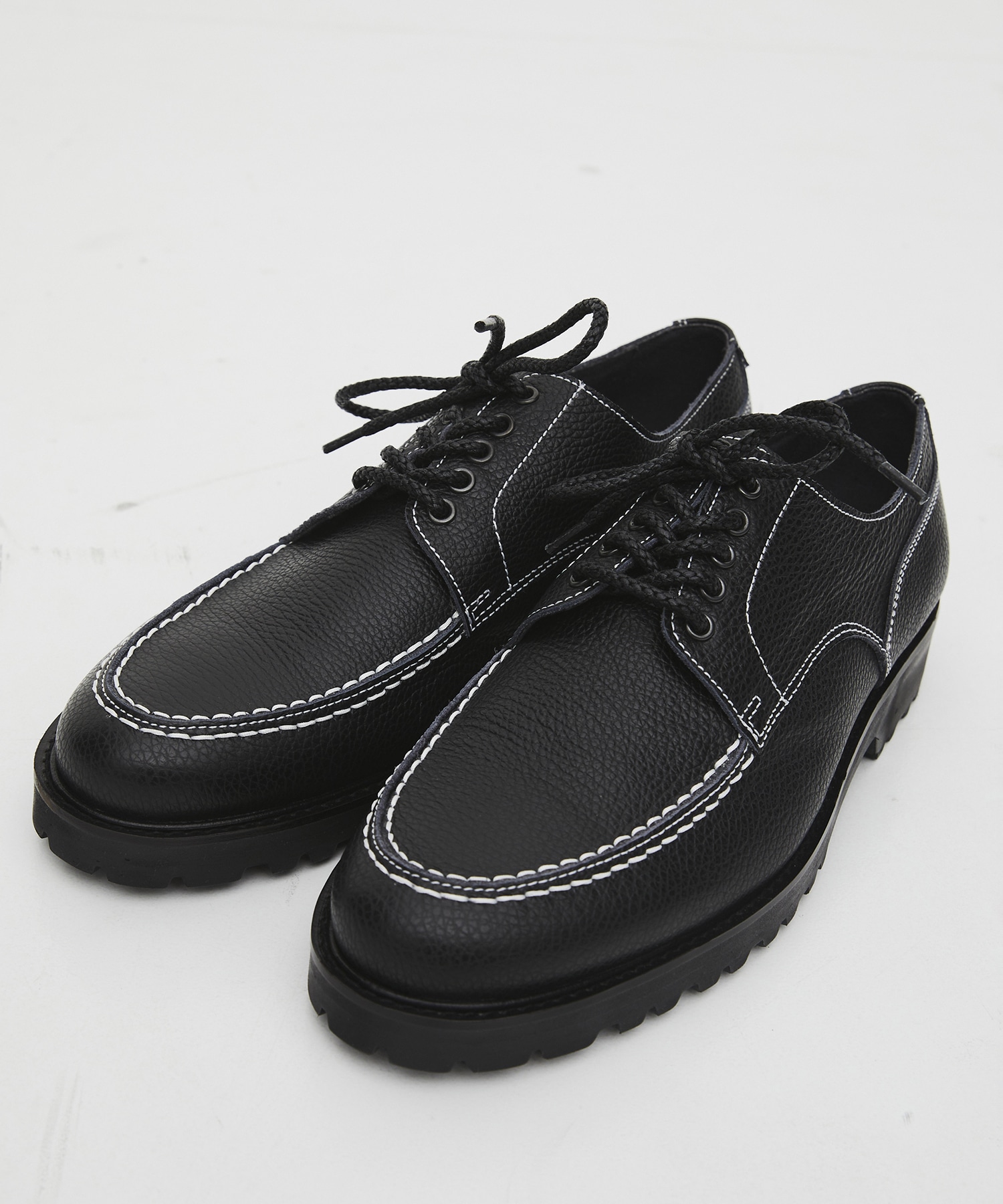 5HOLE LEATHER DERBY SHOES
