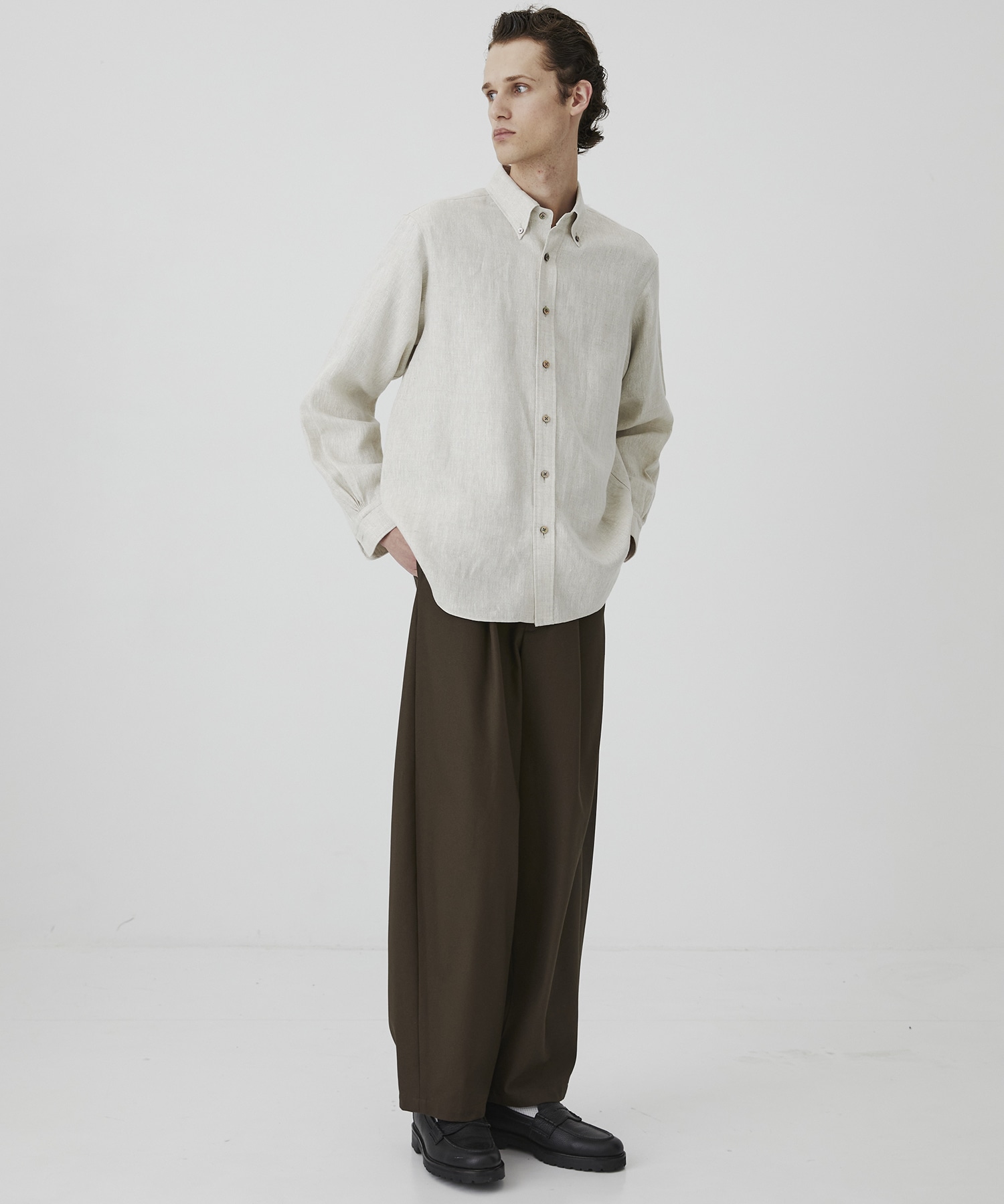 LINEN AMUNDSEN B.D SHIRT