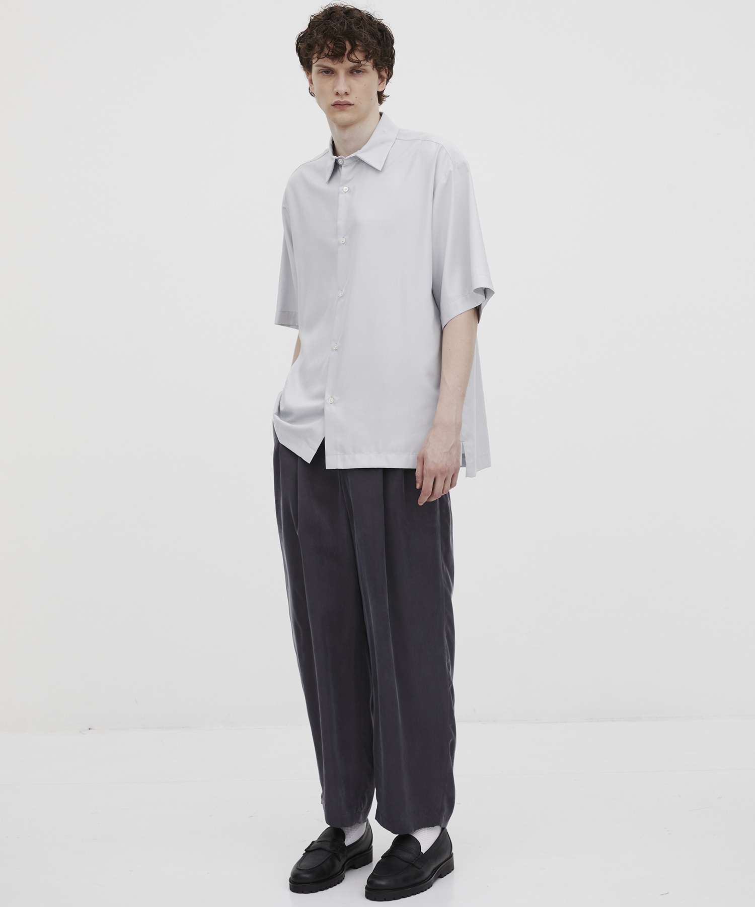 〈WEB限定〉DRY RAYON ショートスリーブシャツ