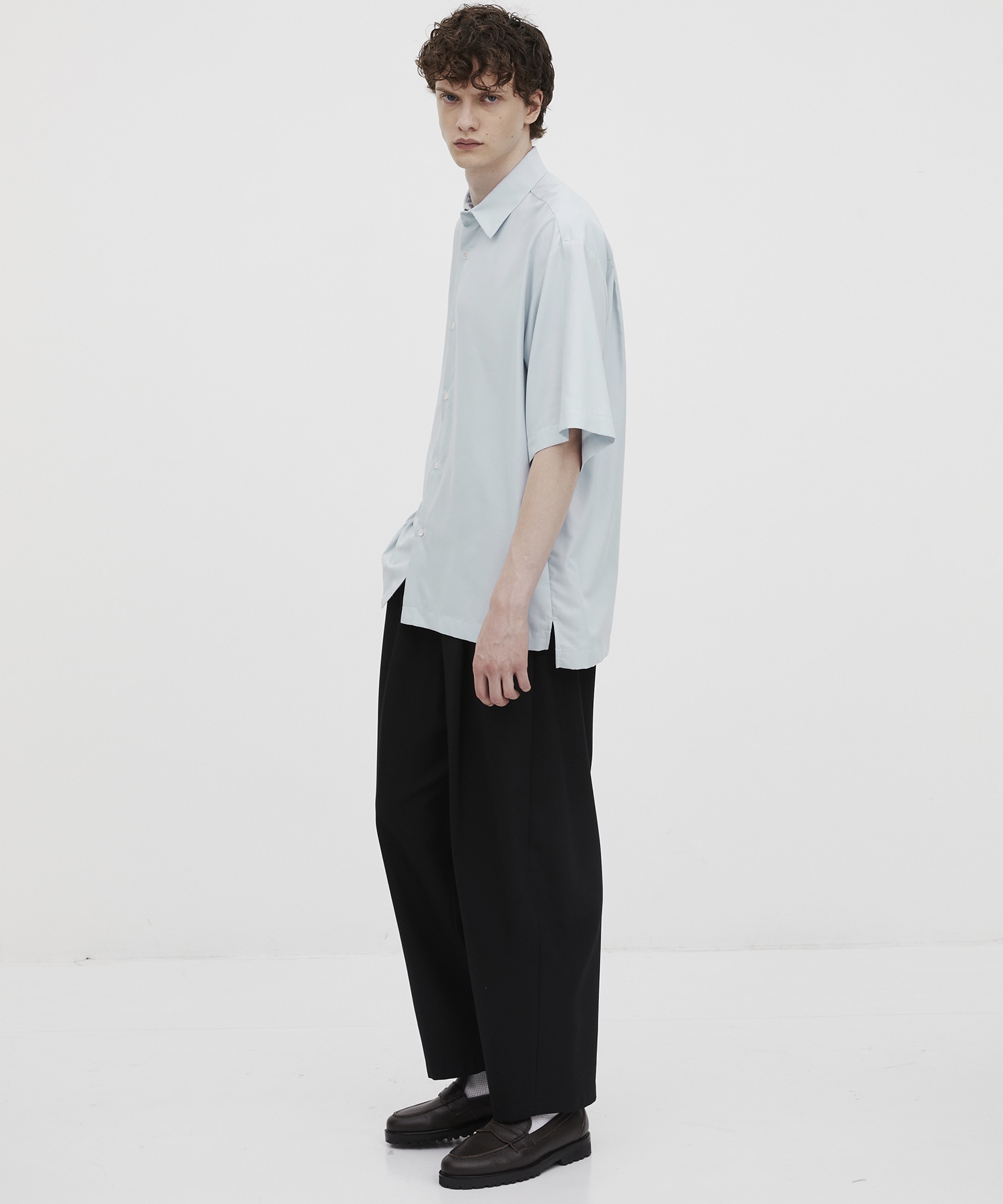 〈WEB限定〉DRY RAYON ショートスリーブシャツ