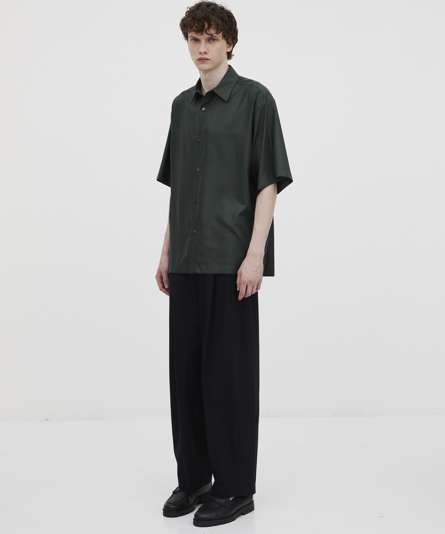 〈WEB限定〉DRY RAYON ショートスリーブシャツ