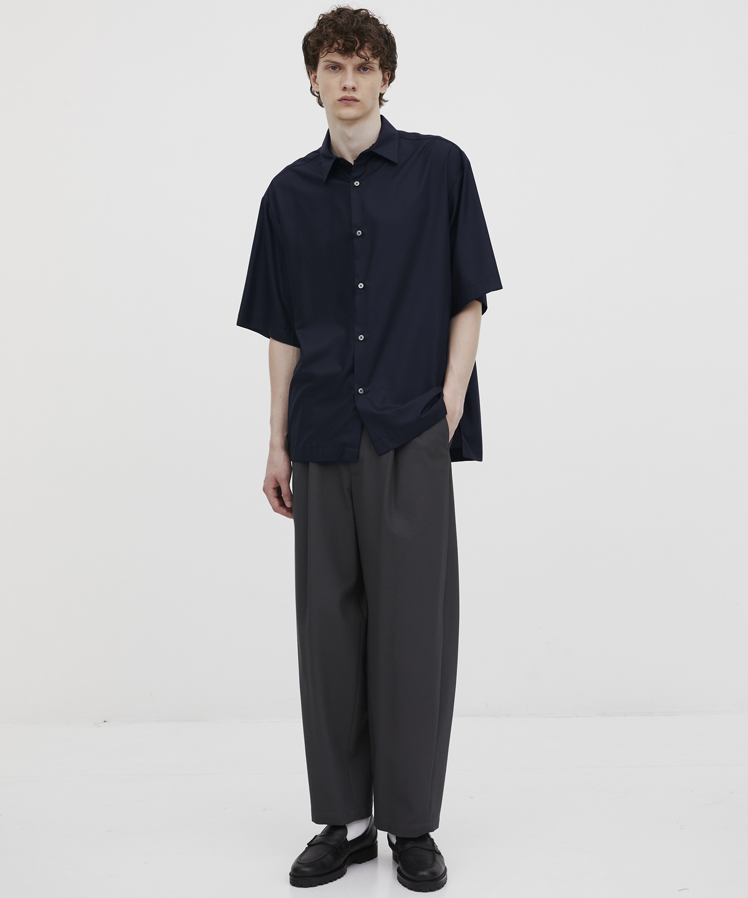 〈WEB限定〉DRY RAYON ショートスリーブシャツ