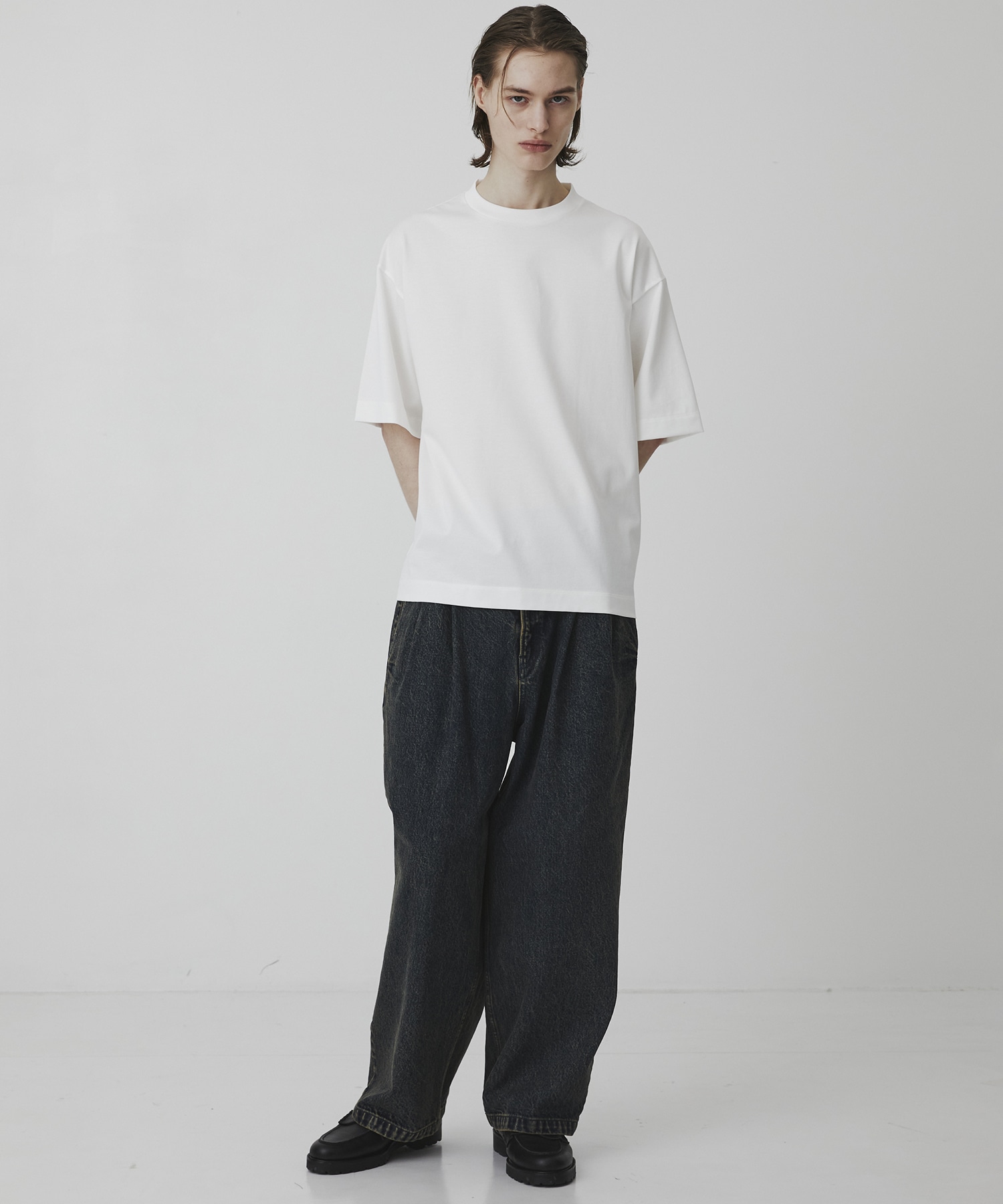 SEA ISLAND COTTON リラックスTシャツ